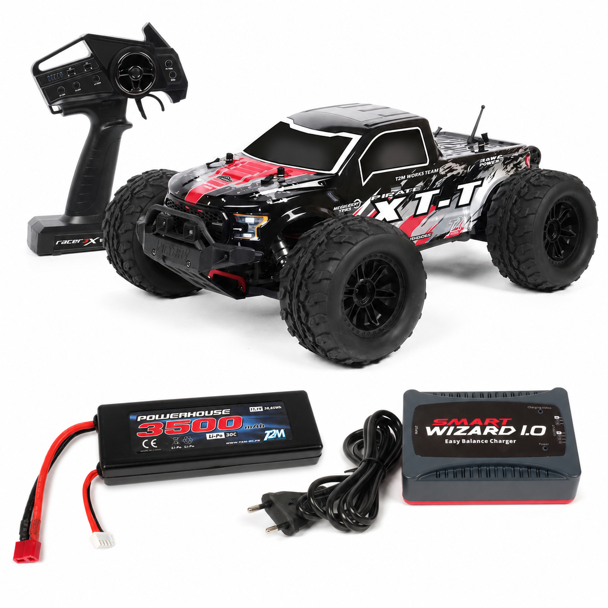 T2M Pirate XT-T 4WD Monster Truck Brushless RTR T4971B