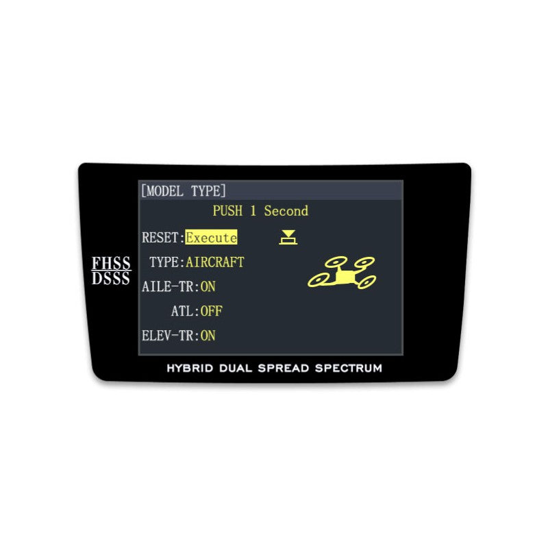 Radio Radiolink AT9S Pro 10/12 voies (Mode 1) avec récepteur R9DS