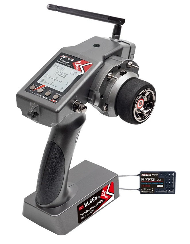 Radio Radiolink 7 voies RC6GS V3 + récepteur R7FG - RDL-RC6GS-V3-SET