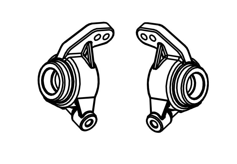 Moyeu arrière gauche/droite - 1210031