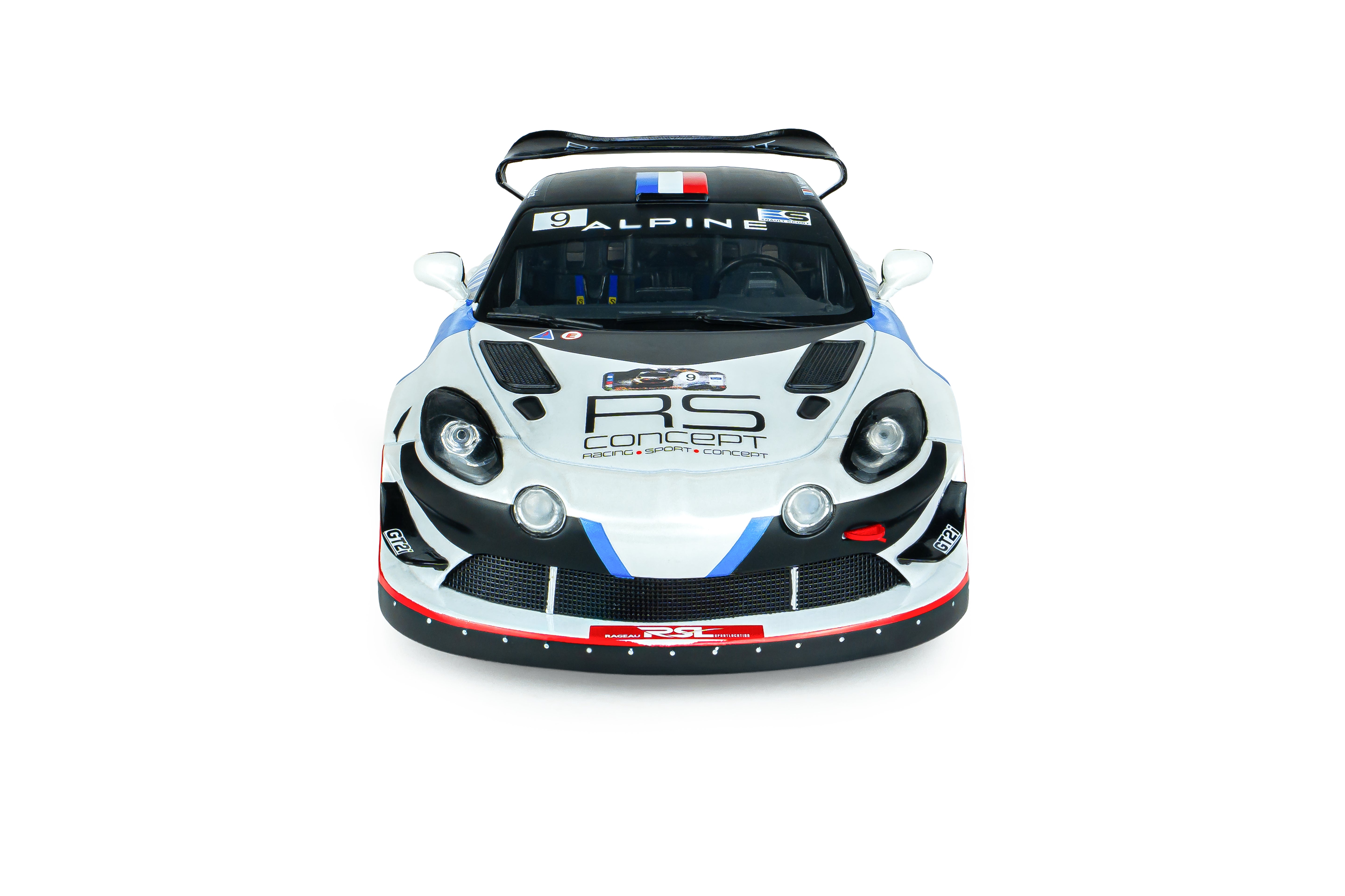 Solido S1801633 miniature collection 1/18 Alpine A110 rgt+ blanc 9 N.Hernandez / M.Maurin Rallye de la Vienne 2025
