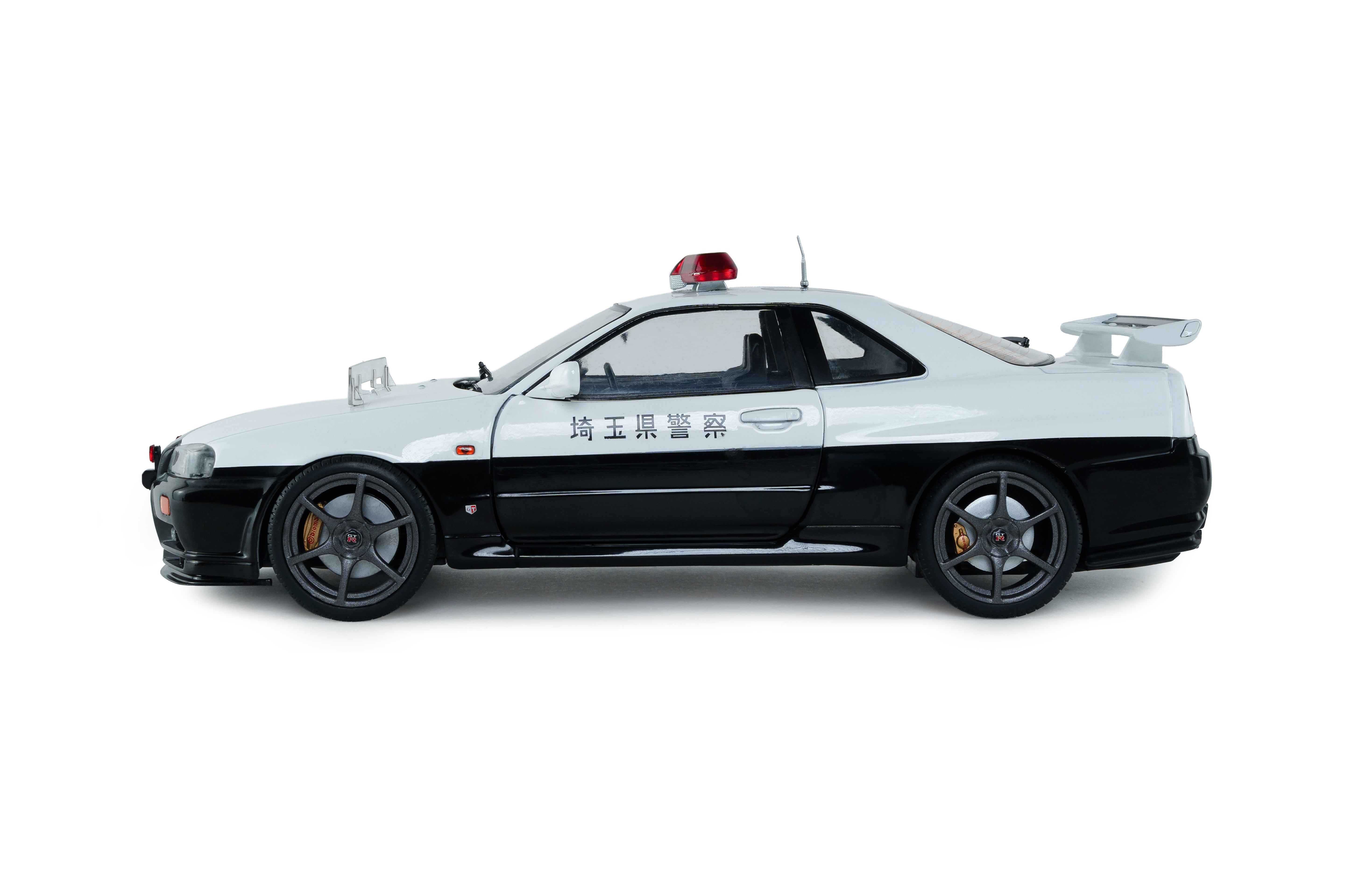 Solido S1804317 Voiture miniature collection 1/18 Nissan Skyline GT-R (BNR34) Police Japon 1999 - Breizh Modélisme.