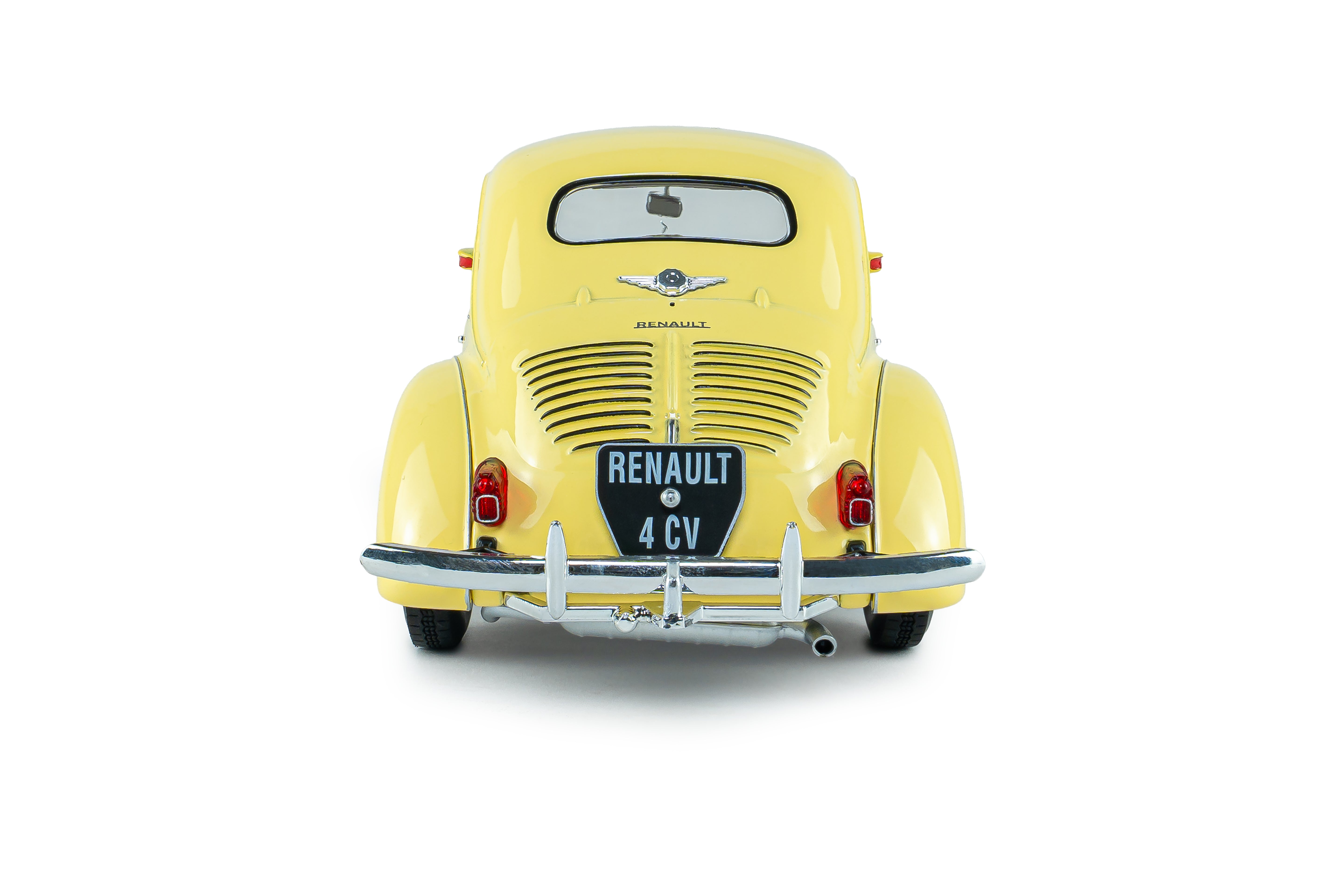 Solido S1806607 Voiture miniature collection 1/18 Renault 4CV Beige (Jaune Infante) 162 1961