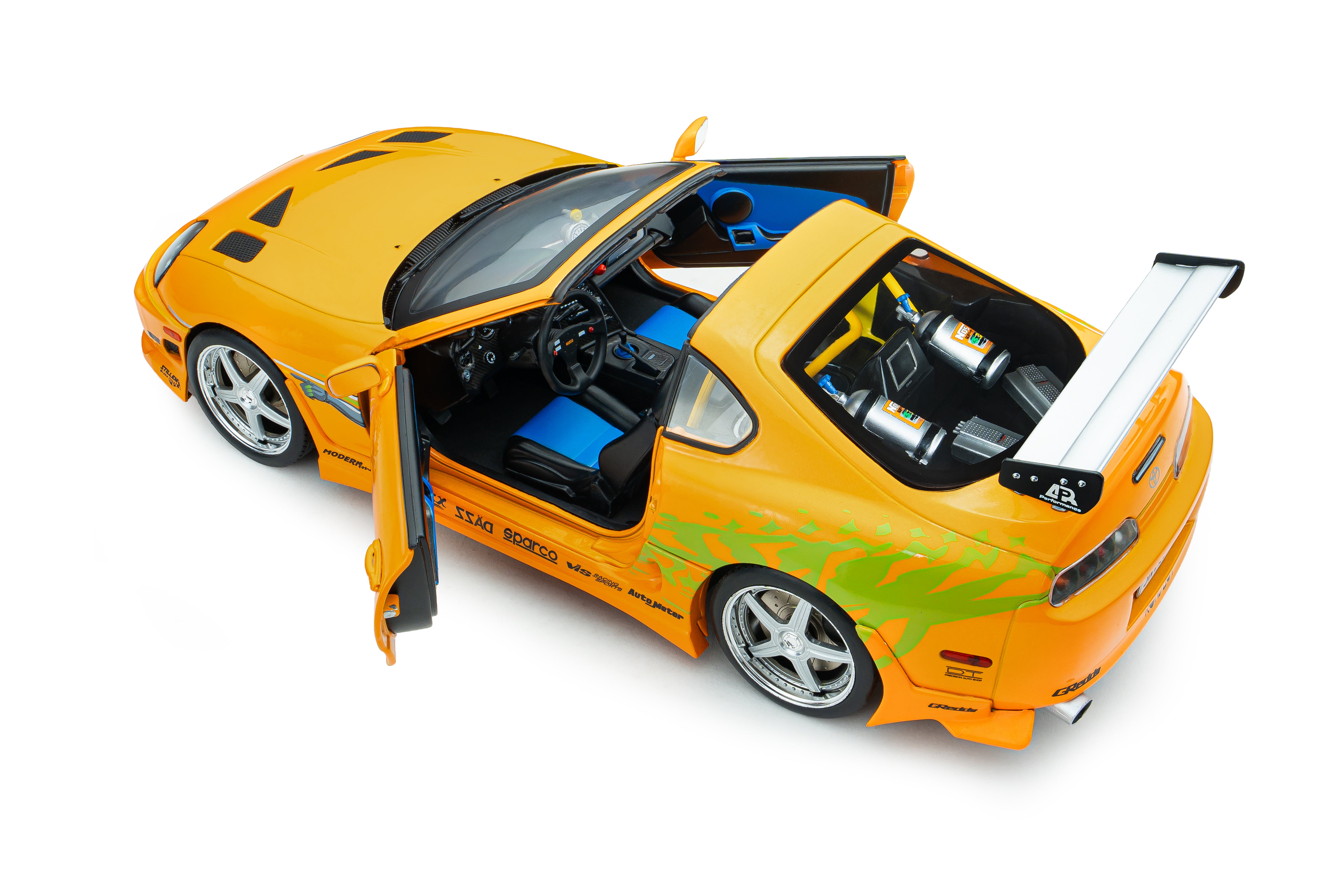 Solido S1807609A Voiture miniature collection 1/18 Toyota Supra Mk4 (A80) Fast and Furious 1 - Breizh Modélisme.