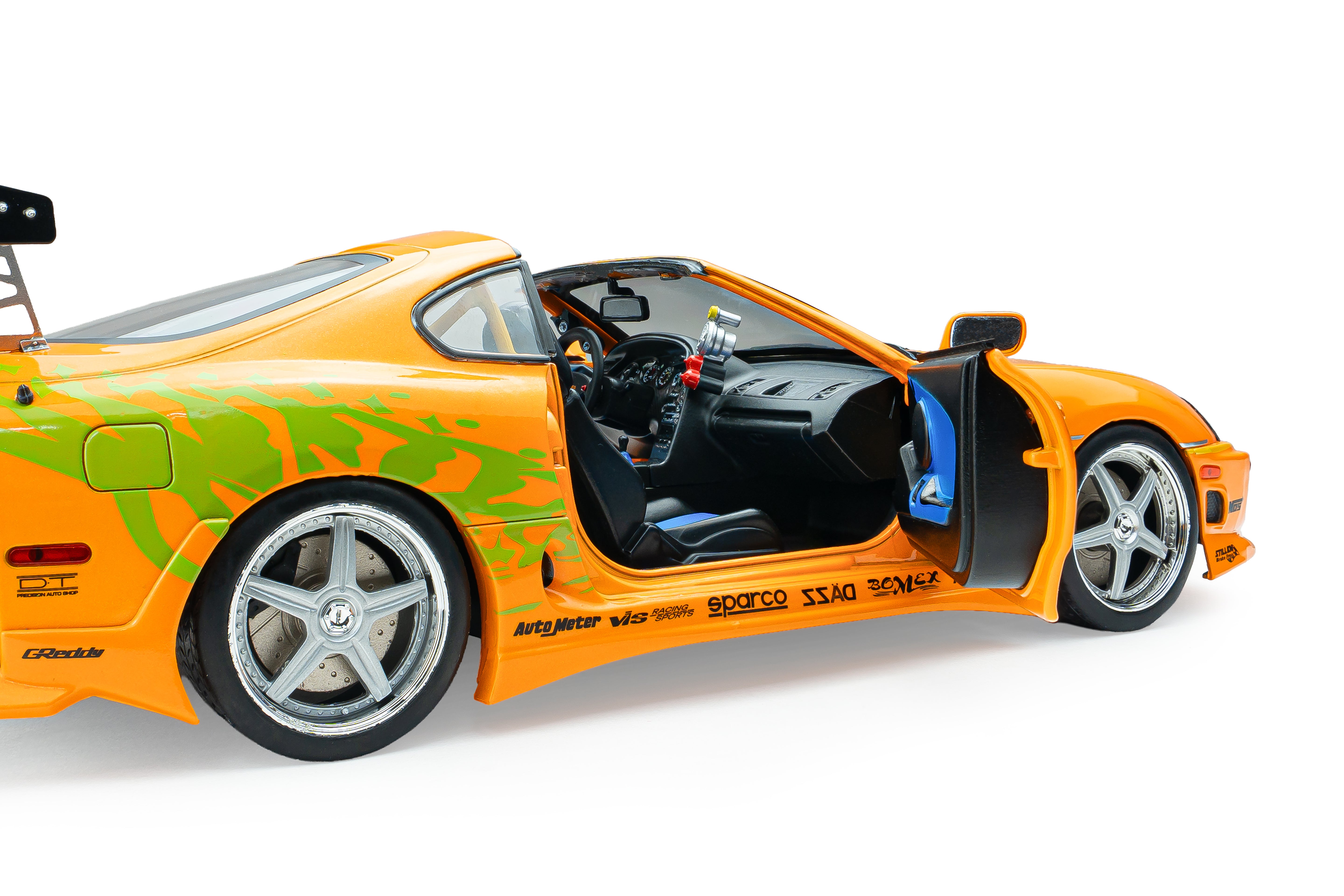 Solido S1807609A Voiture miniature collection 1/18 Toyota Supra Mk4 (A80) Fast and Furious 1 - Breizh Modélisme.