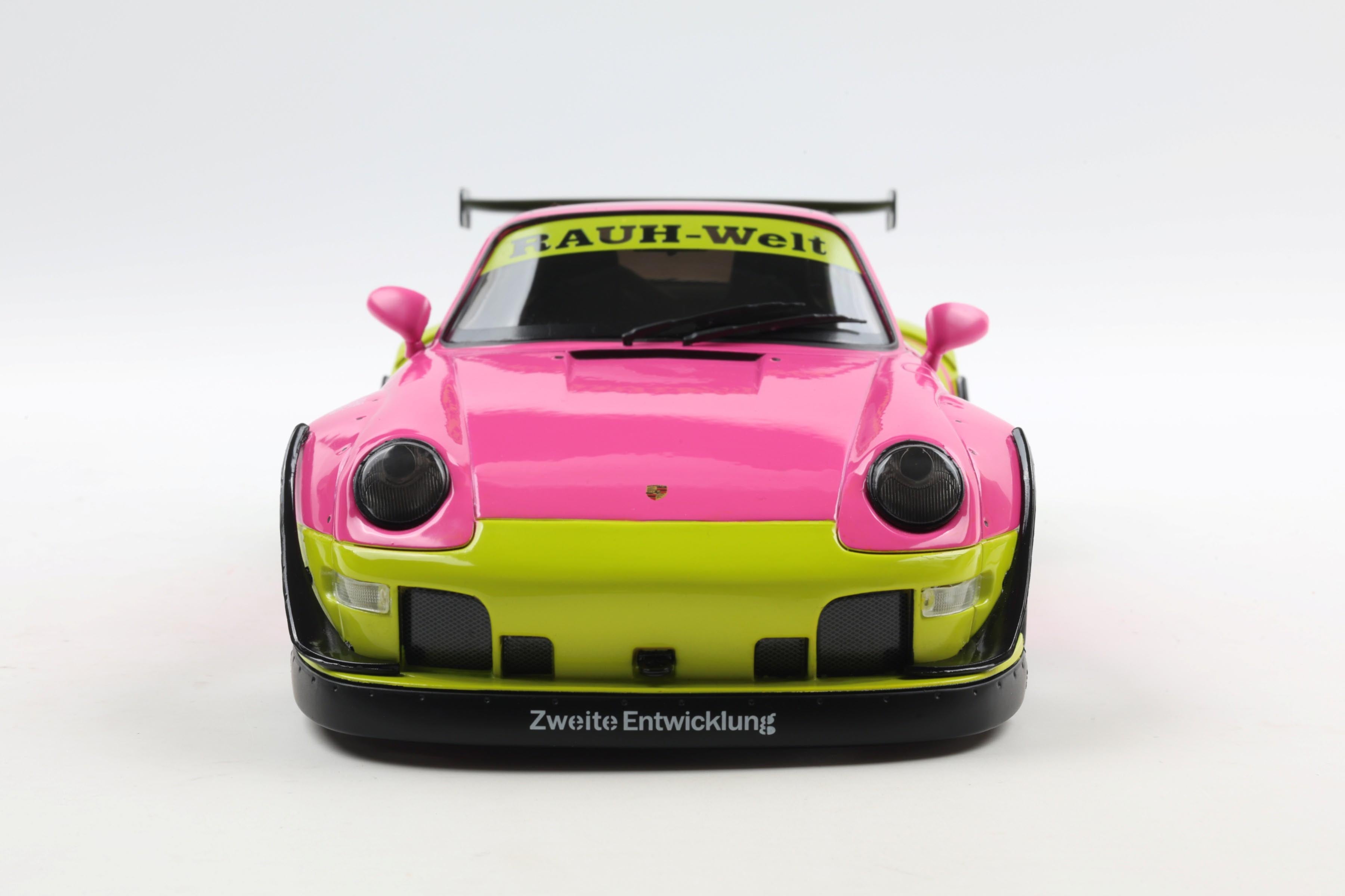 Solido S1808510 Voiture miniature collection 1/18 Porsche 911 RWB BodyKit 2024 Pink