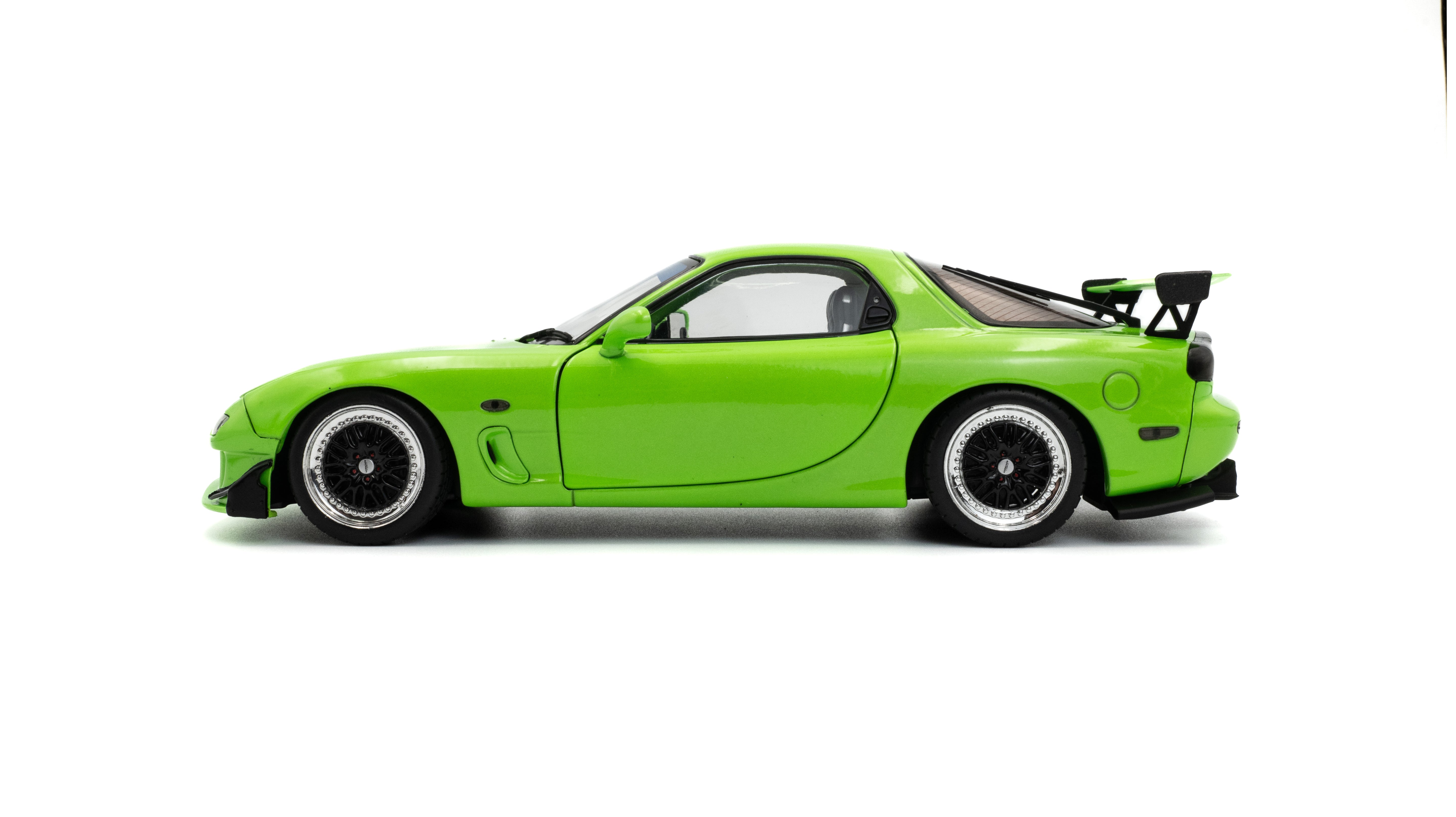 Solido S1810606 Voiture miniature collection 1/18 Mazda RX7 FD3RS – Neon vert – 1999