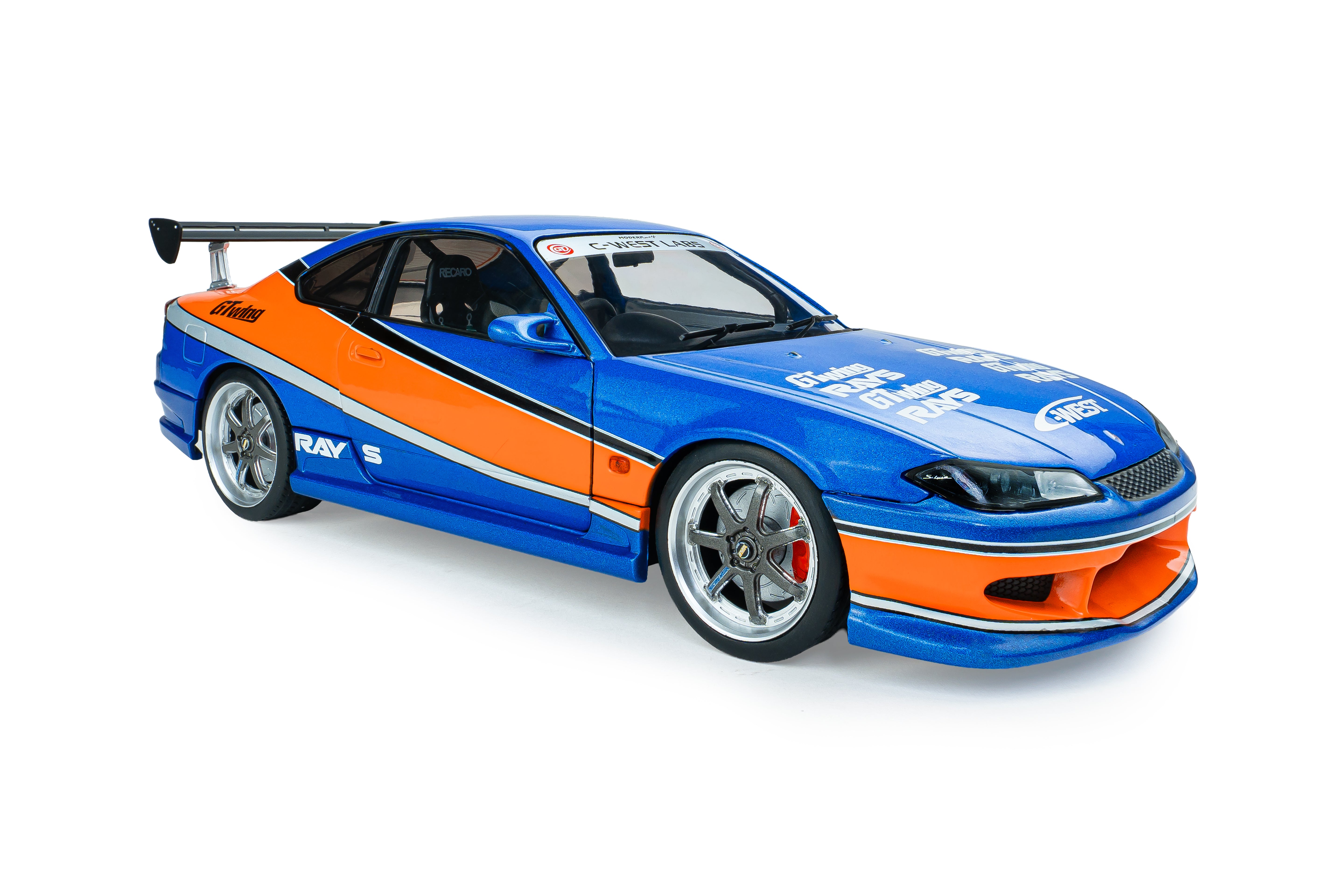 Solido S1812205A Voiture miniature collection 1/18 Nissan Silvia (S15) Spec-S Tokyo Drift - Breizh Modélisme.