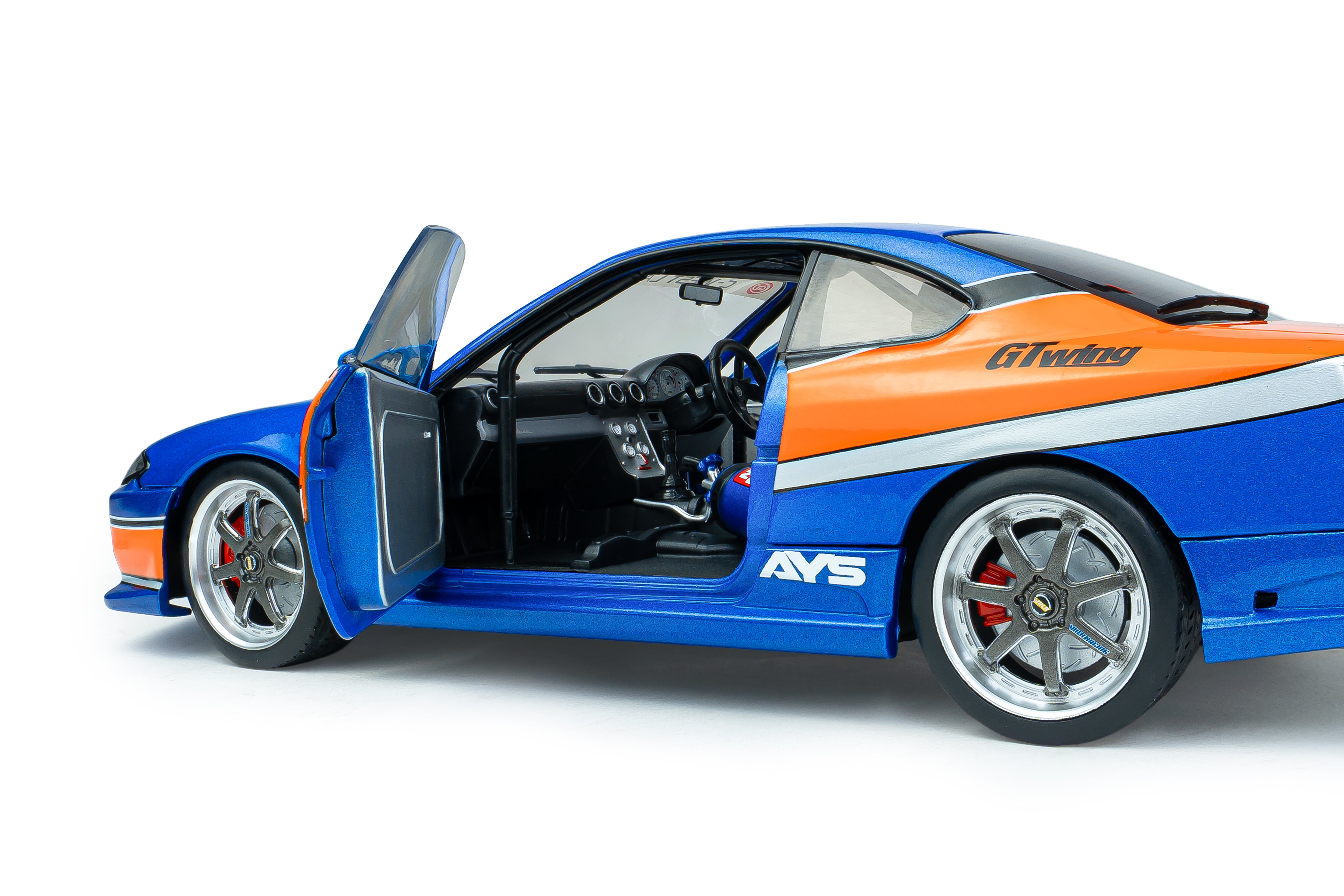 Solido S1812205A Voiture miniature collection 1/18 Nissan Silvia (S15) Spec-S Tokyo Drift - Breizh Modélisme.