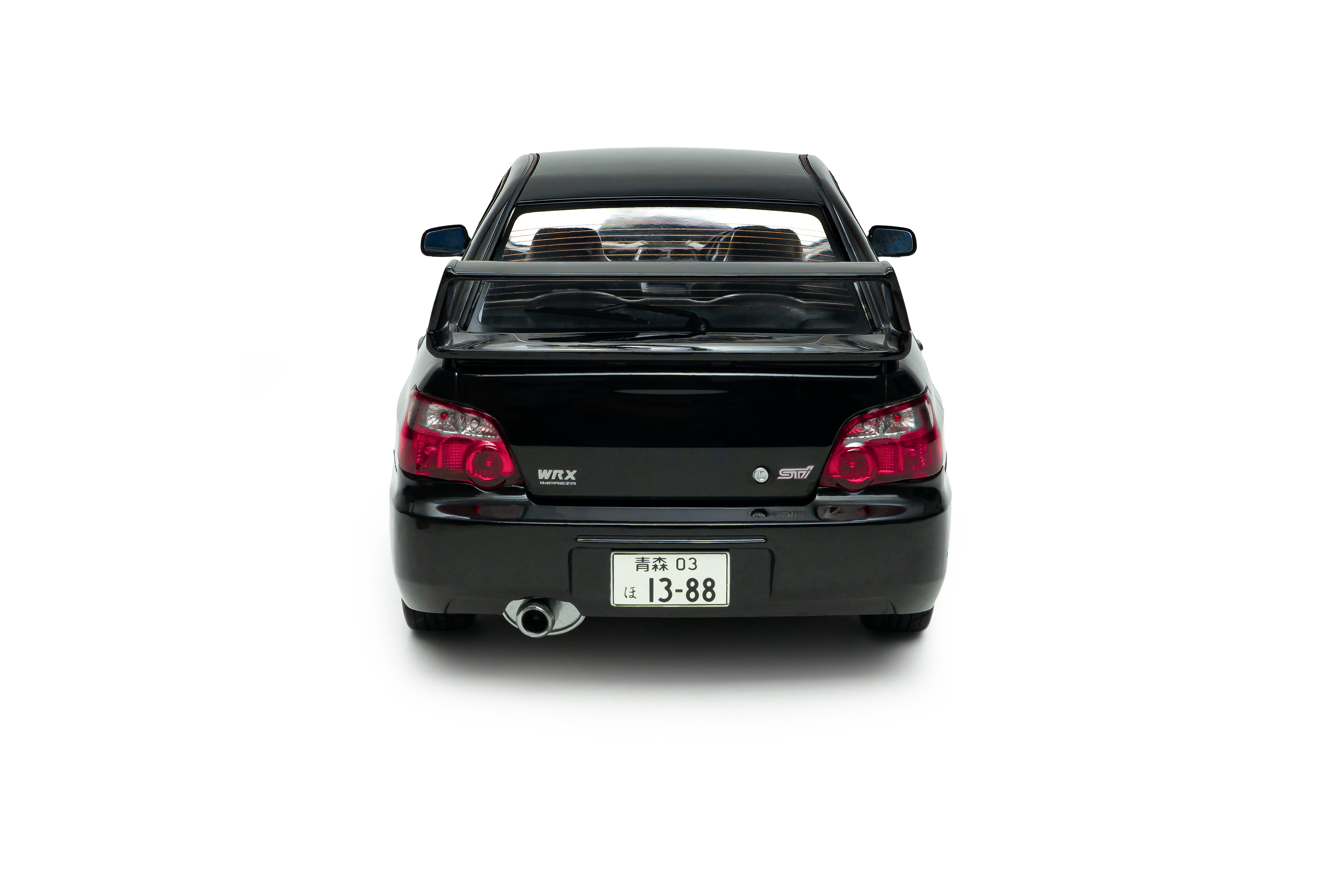 Solido S1812305 miniature collection 1/18 Subaru Impreza WRX STI Java Black Pearl