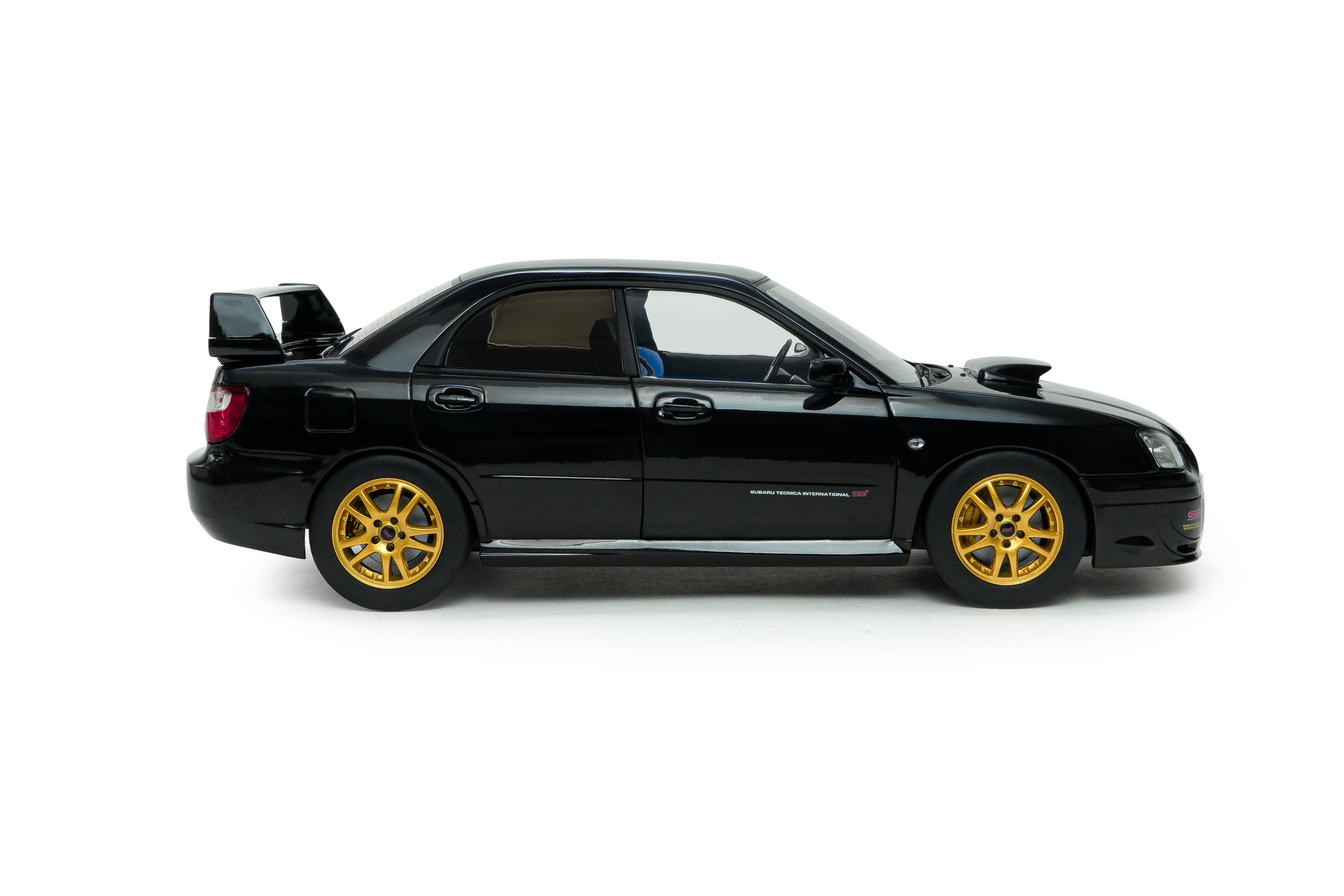Solido S1812305 miniature collection 1/18 Subaru Impreza WRX STI Java Black Pearl