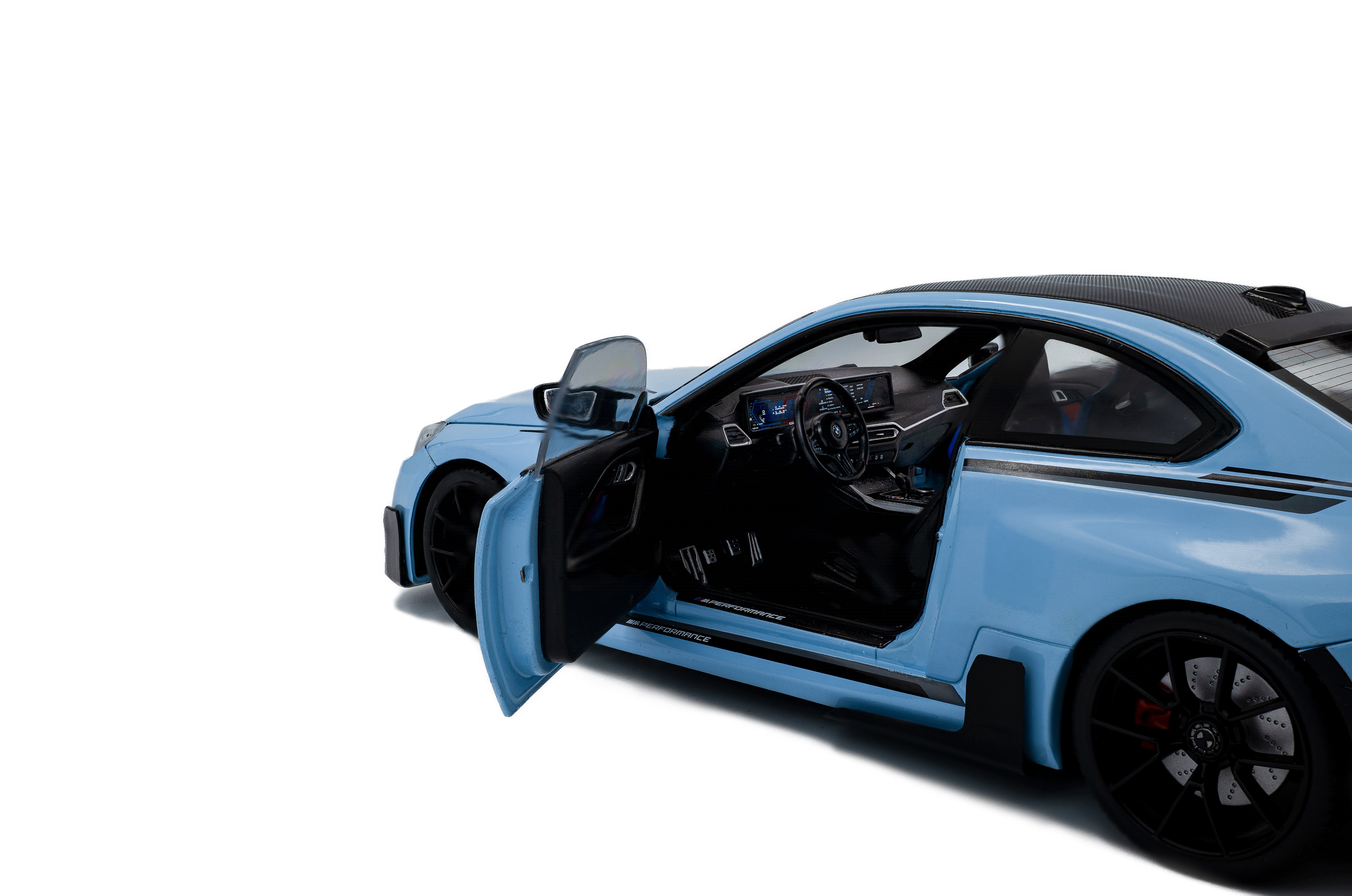 Solido S1812901 Voiture miniature collection 1/18 BMW M2 performance parts – Zandvoort Blue – 2024