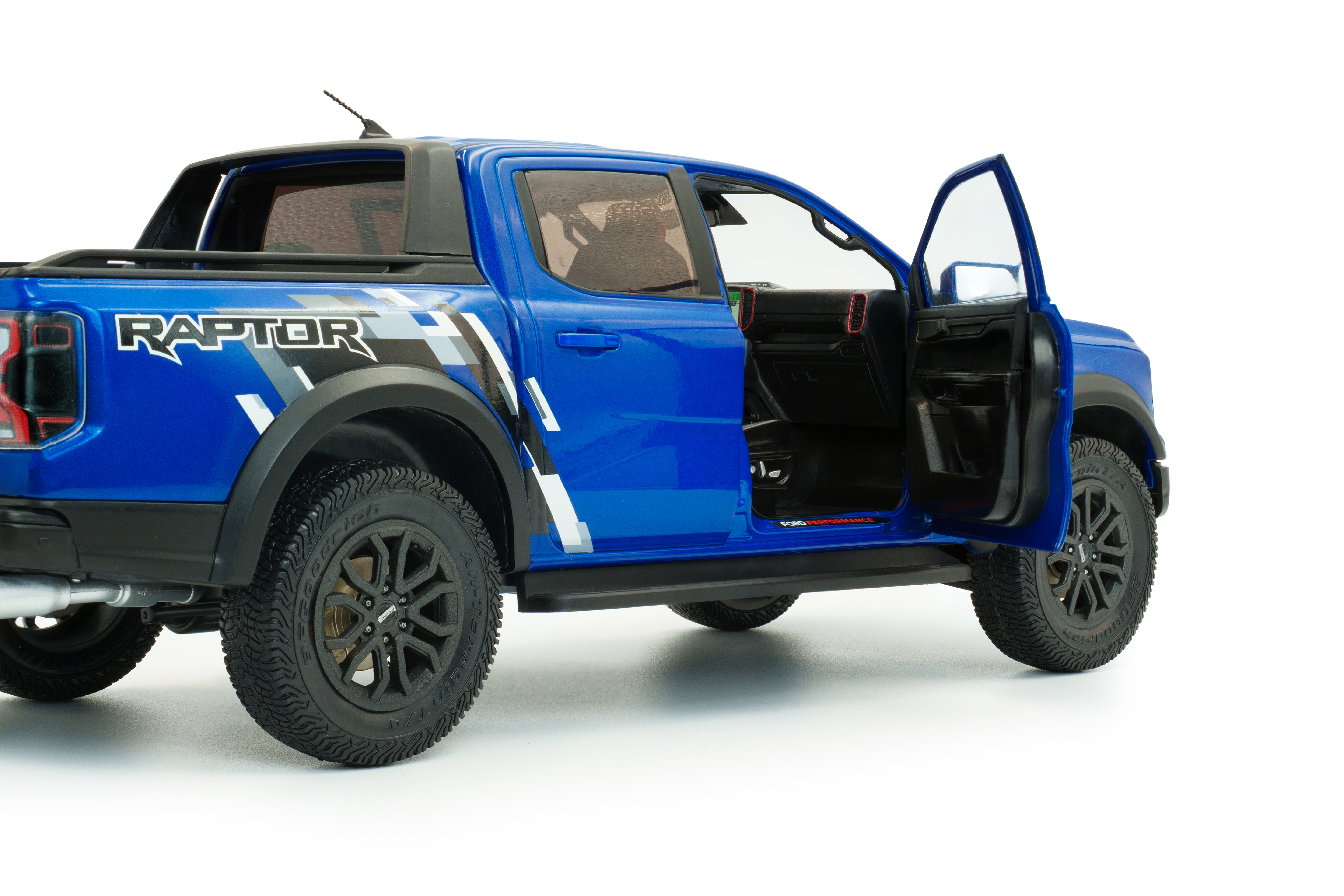 Solido S1813902 Voiture miniature collection 1/18 Ford Ranger Raptor – bleu Raptor – 2024