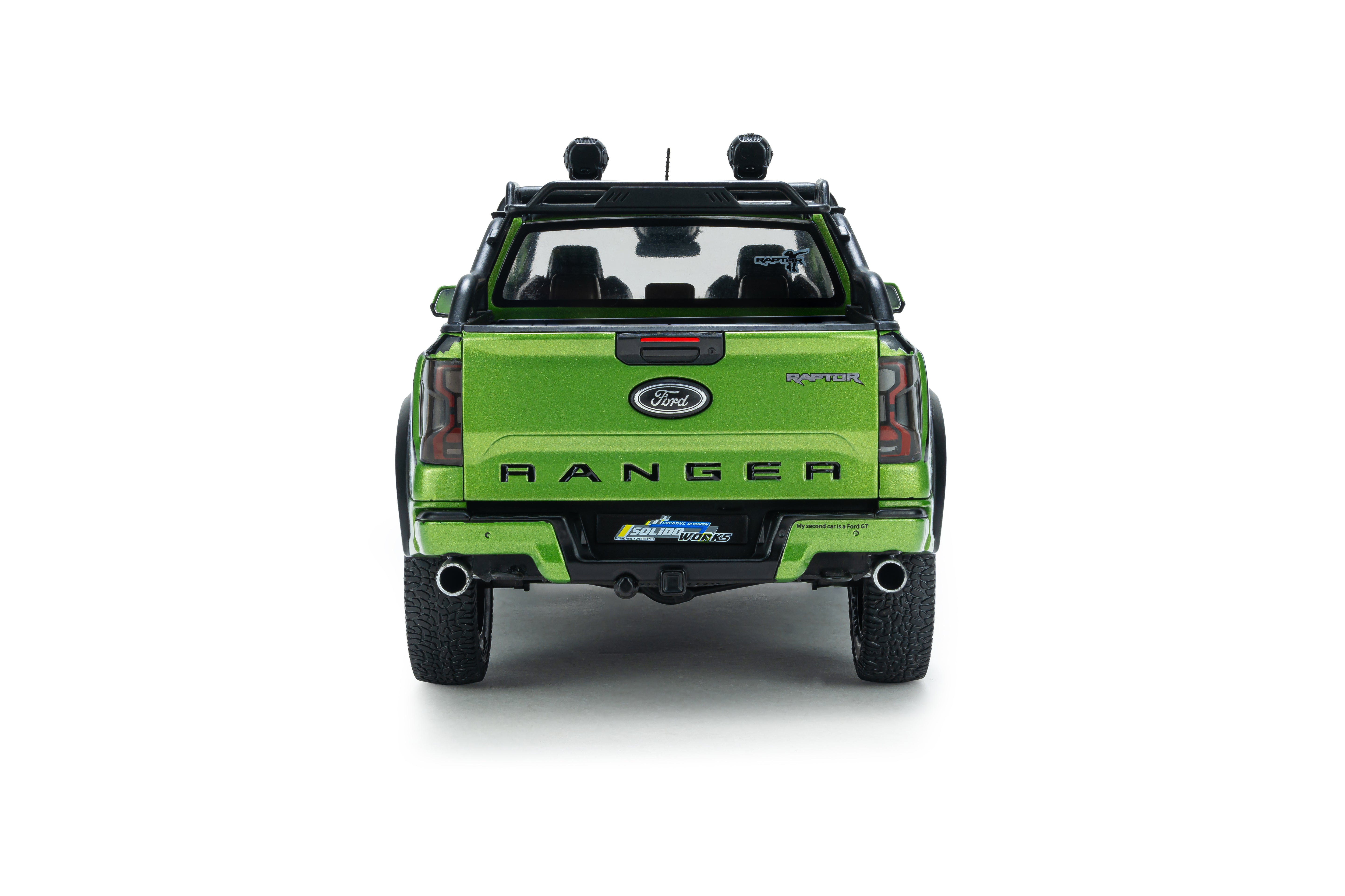 Solido S1813903 Voiture miniature collection 1/18 Ford Ranger Raptor Metallic vert 2024