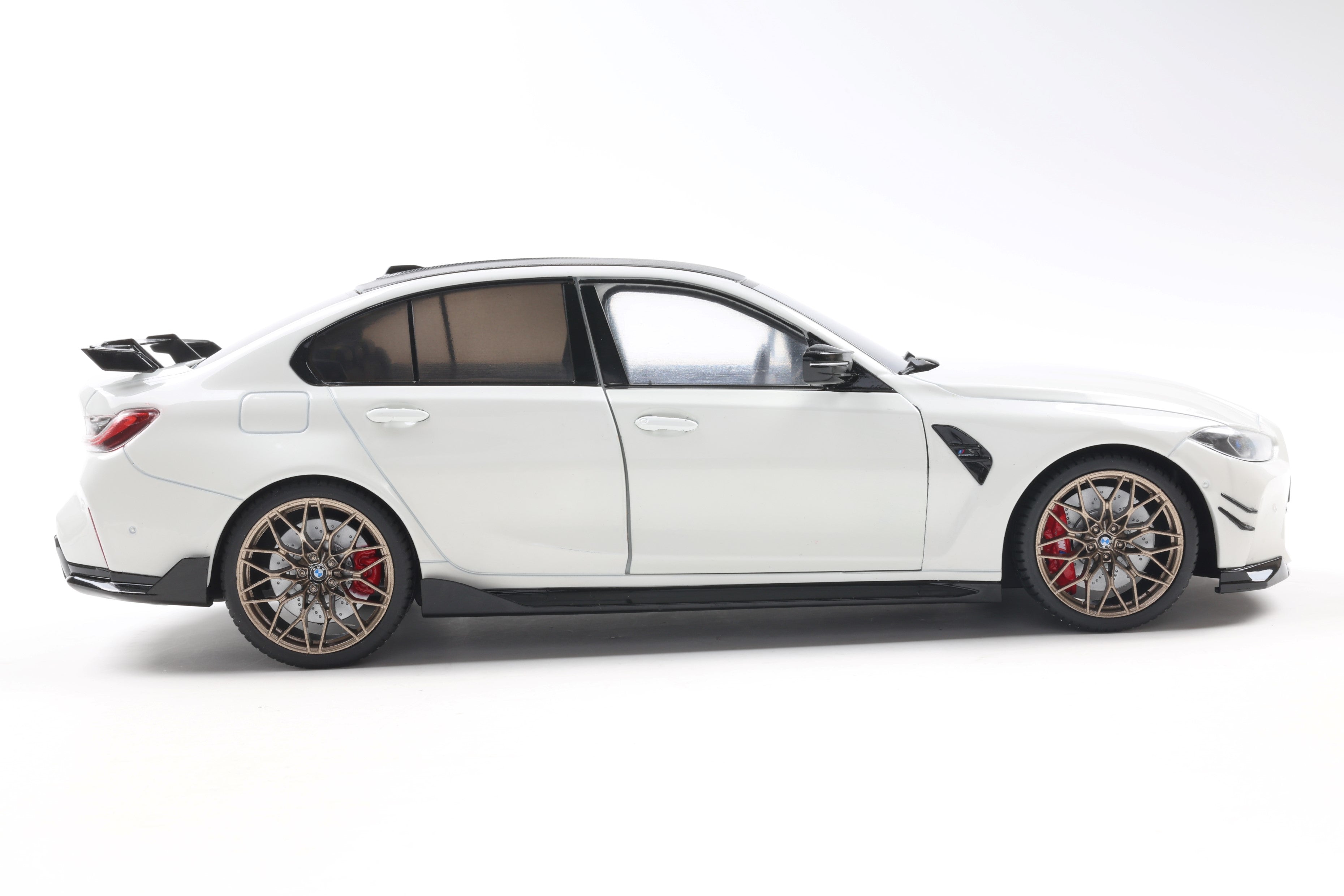 Solido S1814301 Voiture miniature collection 1/18 BMW M3 Performance parts – Alpineweiss uni – 2024