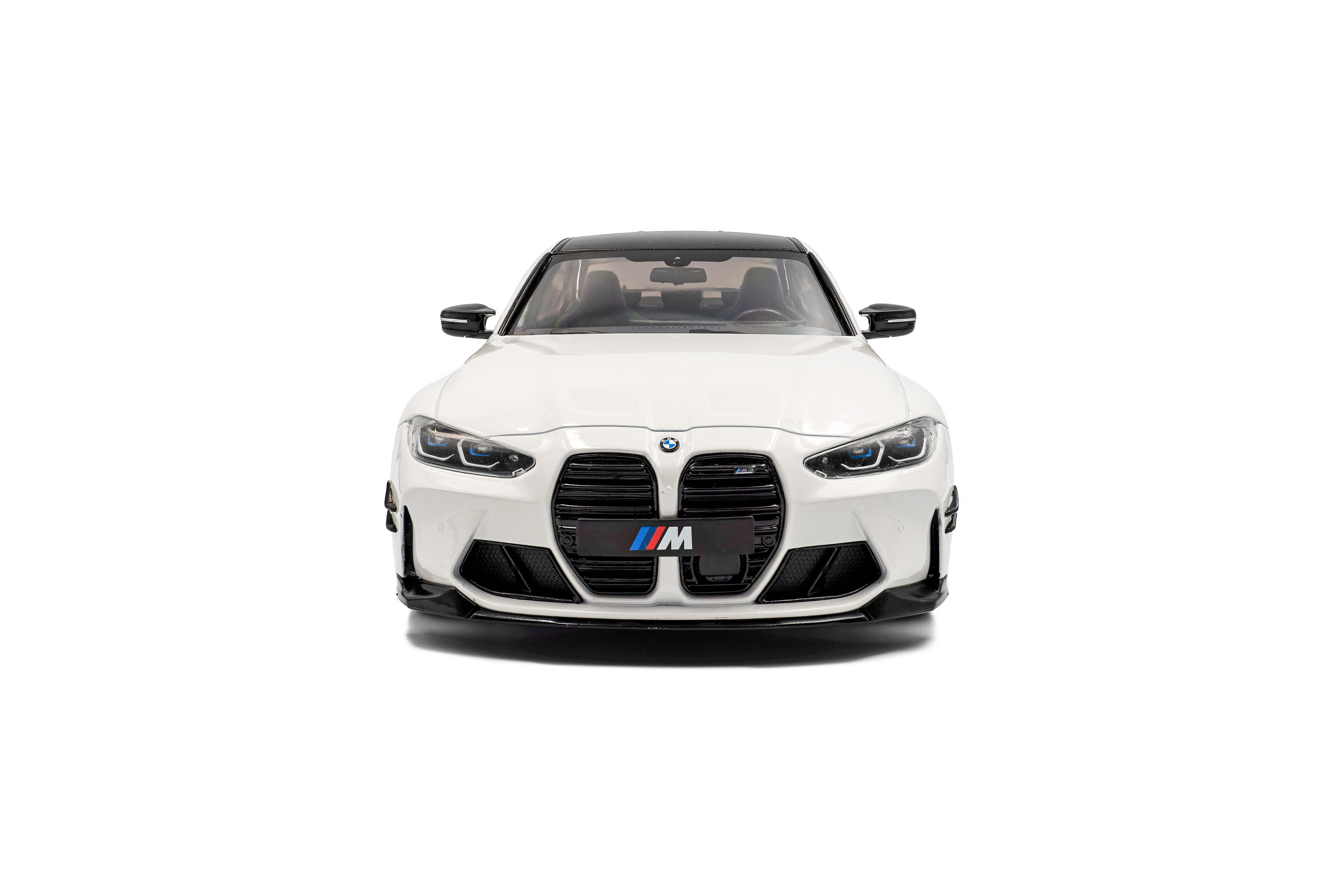 Solido S1814301 Voiture miniature collection 1/18 BMW M3 Performance parts – Alpineweiss uni – 2024