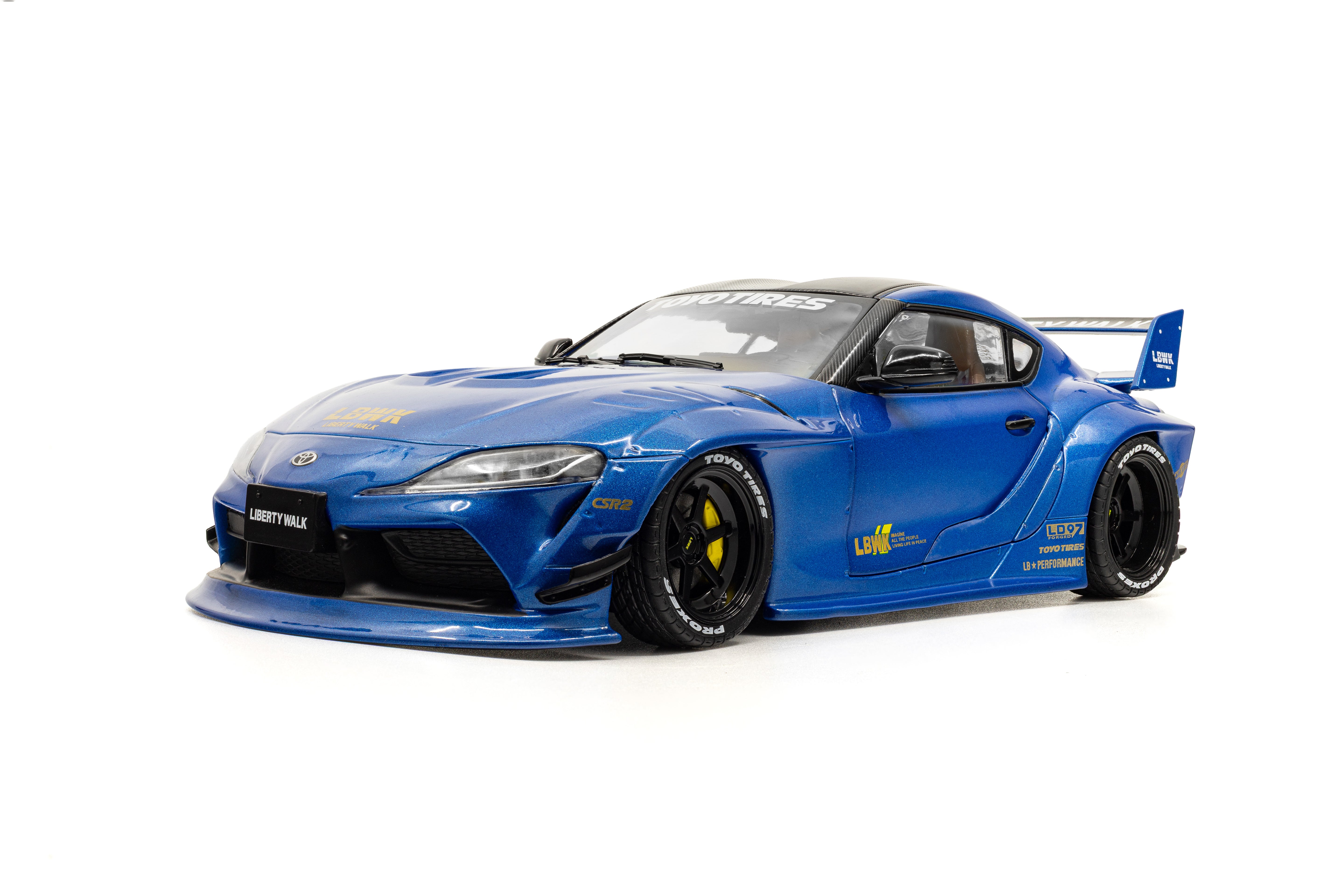 Solido S1815503 Voiture miniature collection 1/18 Toyota GR Supra Liberty Walk Body Kit 2025