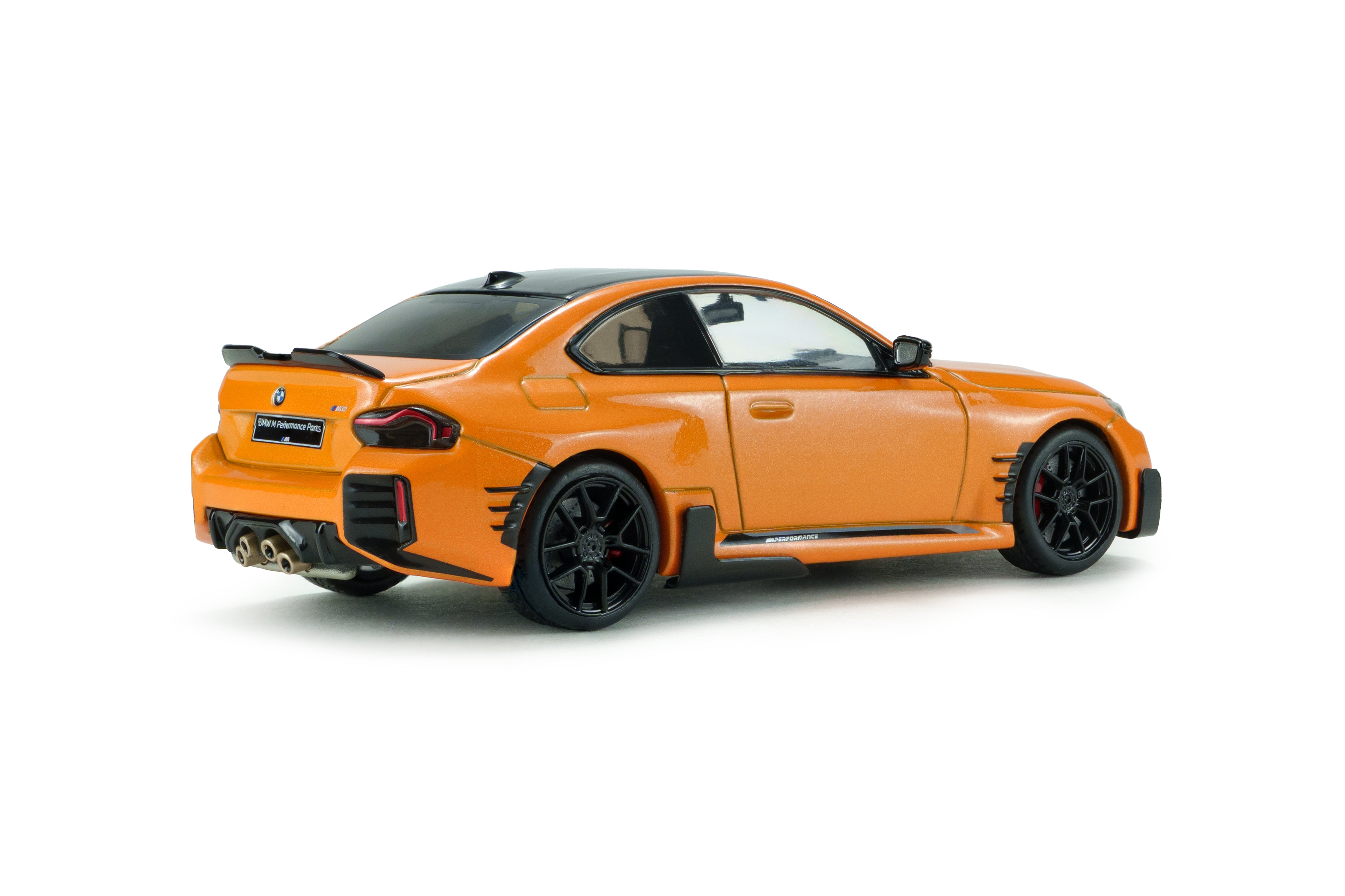 Voiture miniature 1/43 BMW M2 M Performance papaya orange Solido S4314605