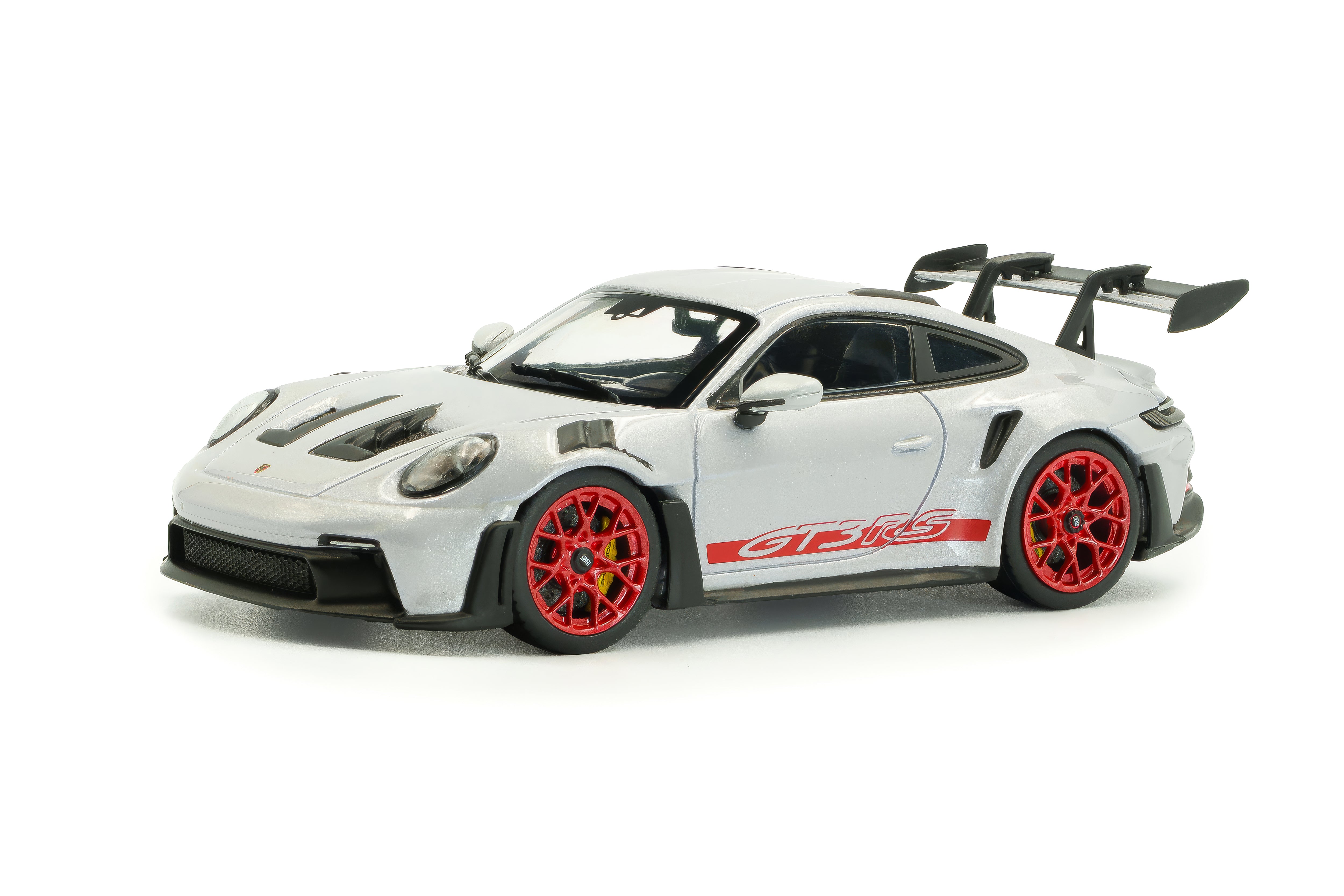 Voiture miniature 1/43 Porsche 911 (992) GT3 RS 2023 Ice Grey Solido S4314802