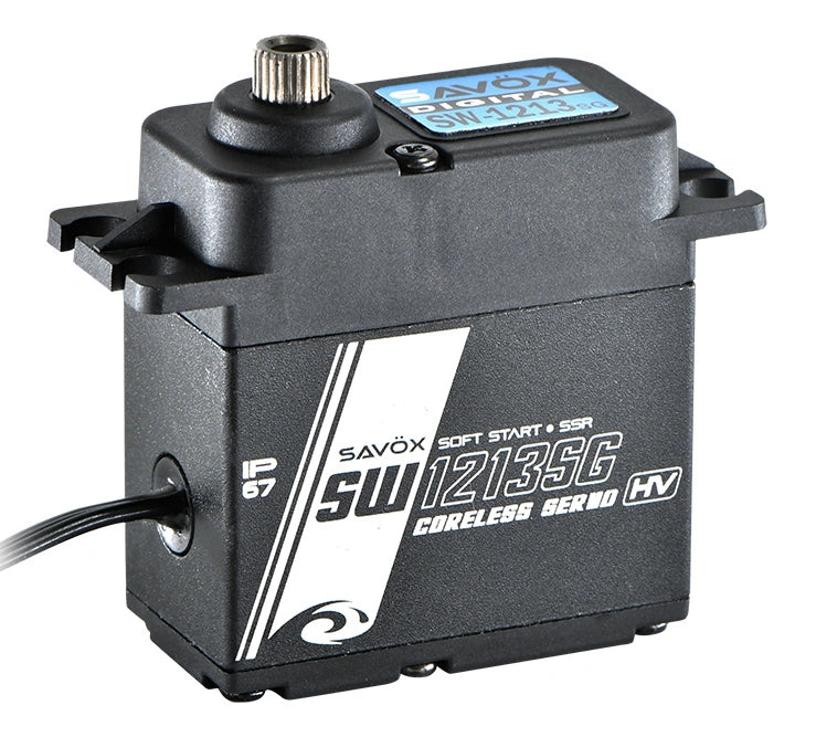 Servo crawler Savox SW-1213SG 38 kg 0,16 s HV Alu Brushless à engrenages en acier WP