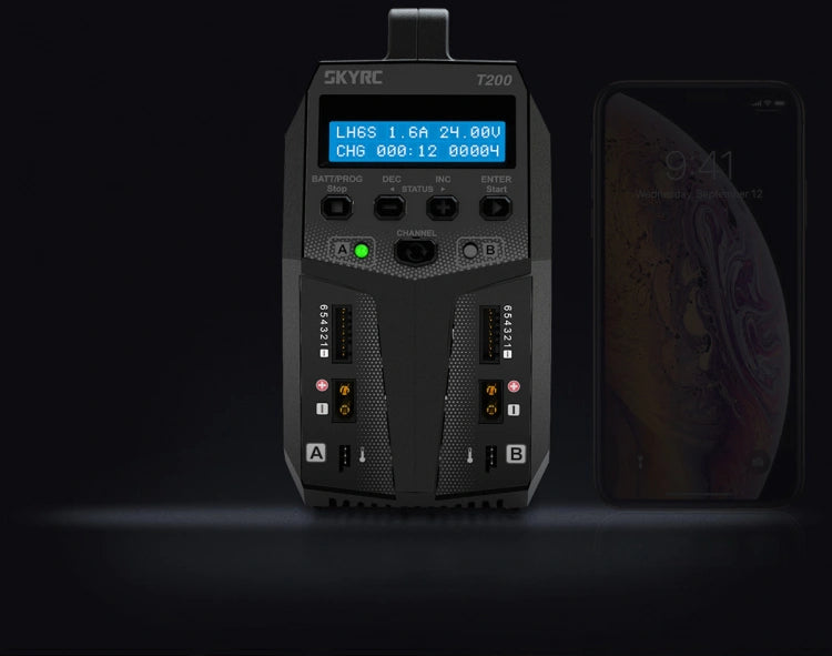 Chargeur Duo Sky RC T200 Duo 2x100W (2x10A) - 100155