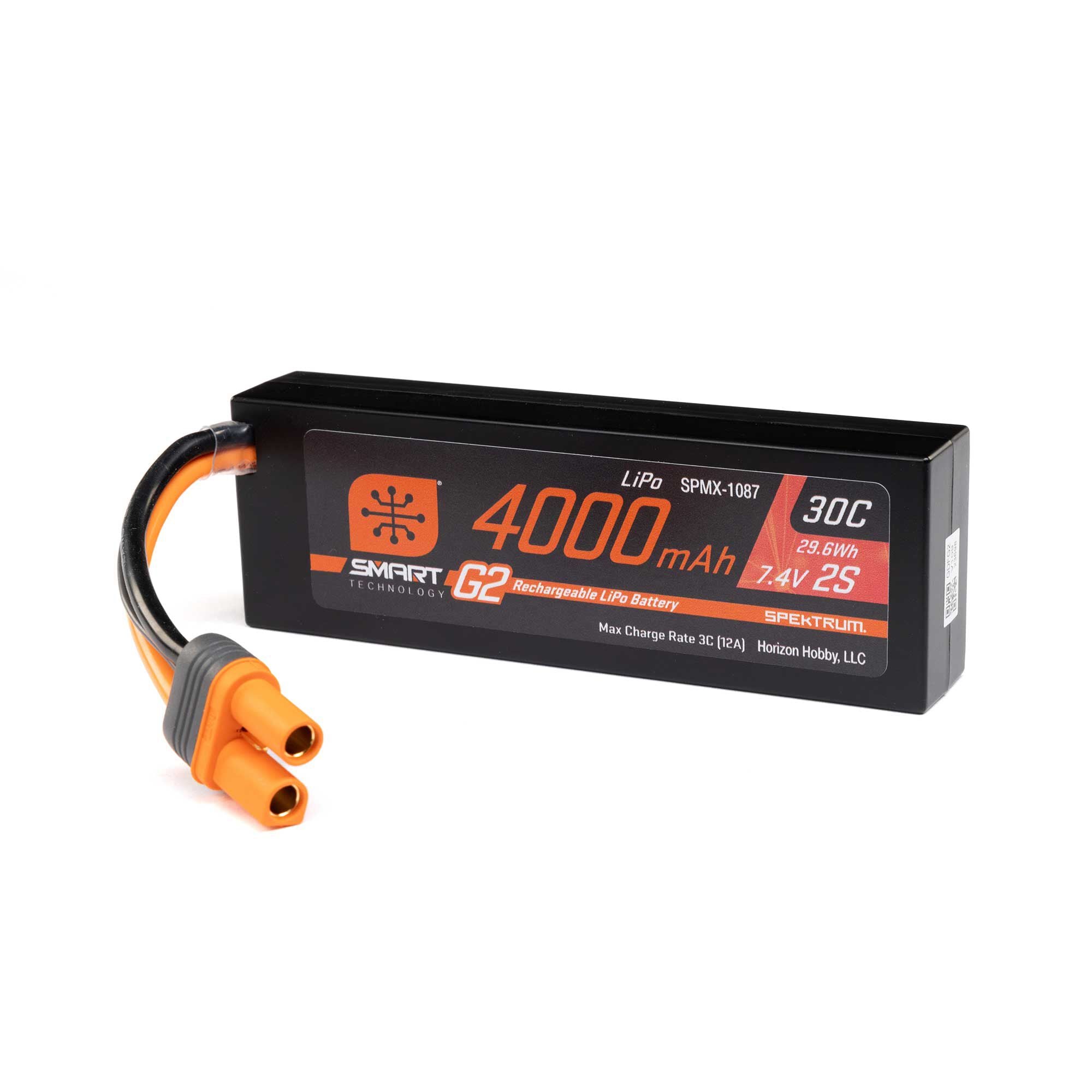 Batterie LiPo Smart G2 Hardcase 2S 7,4V 4000 mAh 30C IC5 - SPMX-1087