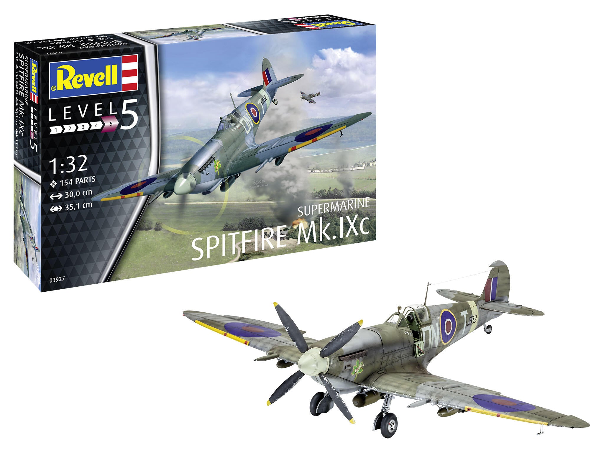 Maquette avion Revell 03927 Supermarine Spitfire MK.IXC