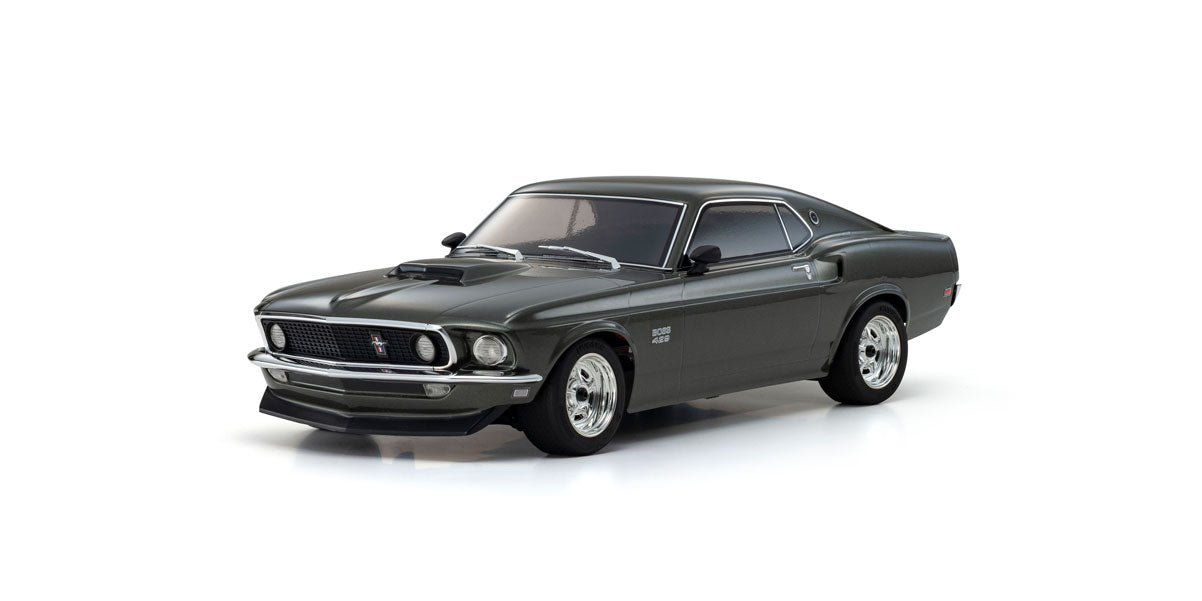 Kyosho Fazer FZ02 (L) Ford Mustang Boss 429 Black 1969 1/10 Pack - K.34437T1-FS