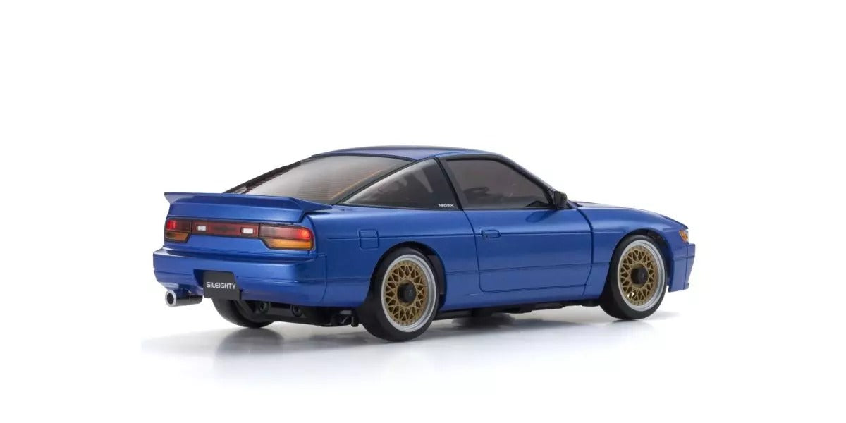 Kyosho Mini-Z AWD Nissan Sileighty bleu (MA020N-M/KT531P) 32660BL - Breizh Modélisme.