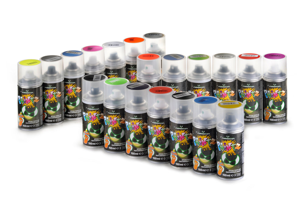 Spray de peinture blanc 150 ml Absima - 3500001 - Breizh Modélisme.