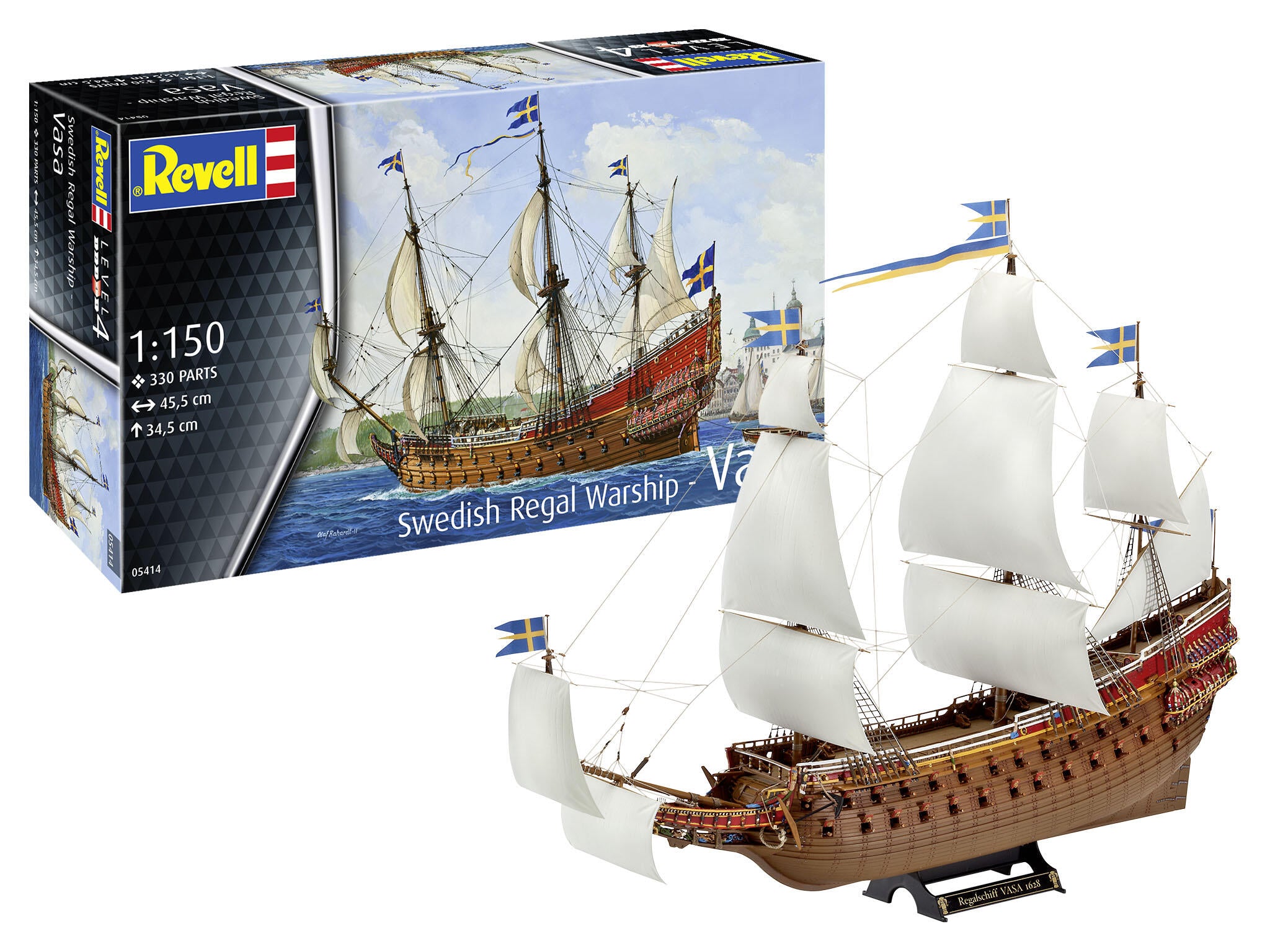 Maquette bateau Revell 05414 Swedish Regal Warship "Vasa"