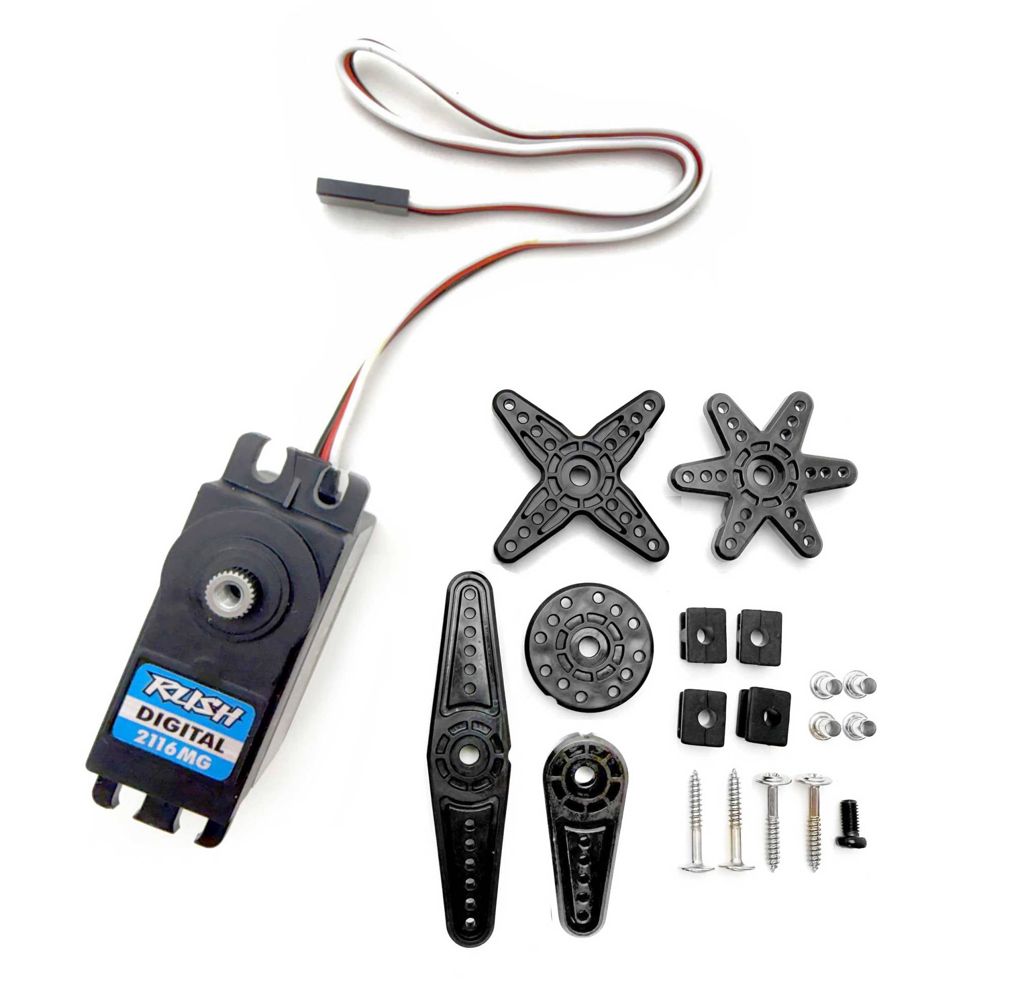 Servo standard Digital 21kg pignons métal Voitures 1/8 et 1/10