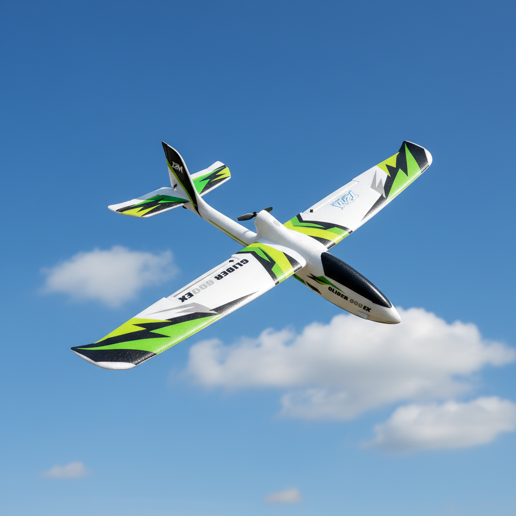 Planeur RC T2M vert 600 Glider EX 6ch 600mm