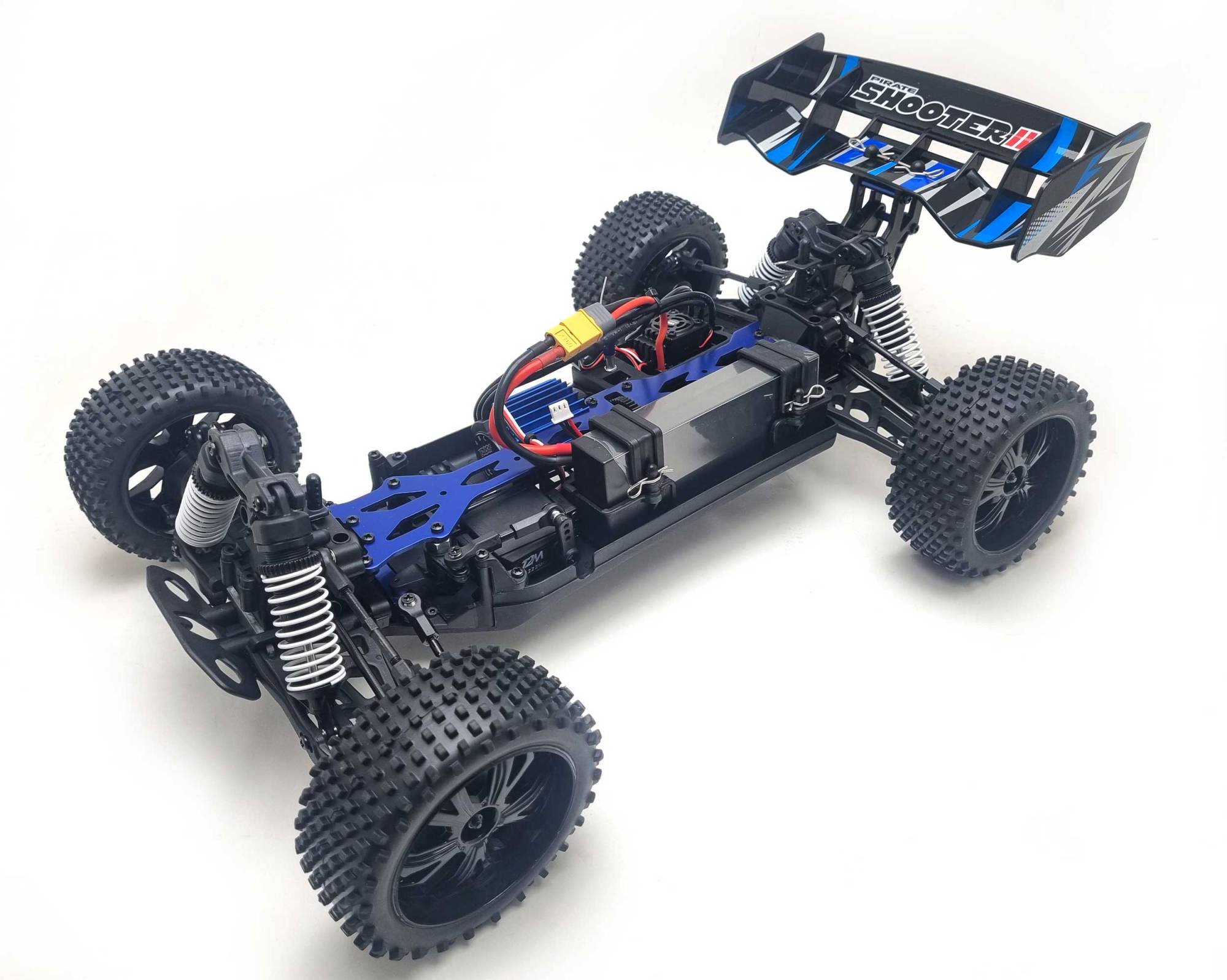 Buggy T2M Pirate Shooter V2 T4989BBU 1/10 Brushless 60km/h - Breizh Modélisme.