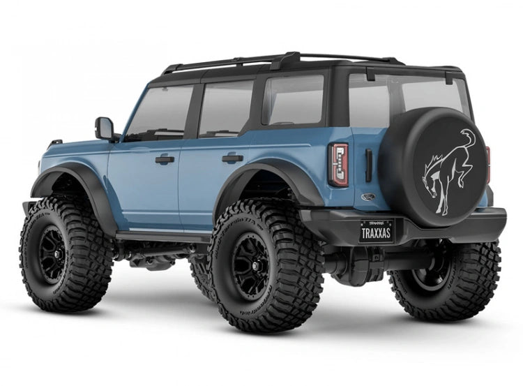 Traxxas TRX4M 1/18 Ford Bronco Crawler Bleu ciel RTR - 97074-1 - Breizh Modélisme.