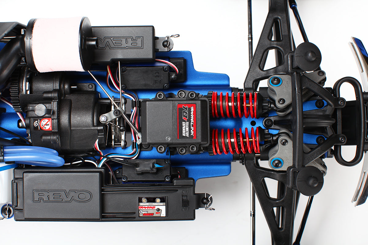 Revo 3.3 4wd Nitro Wireless / télémétrie TSM TQi RTR - Traxxas 53097-3 bleu