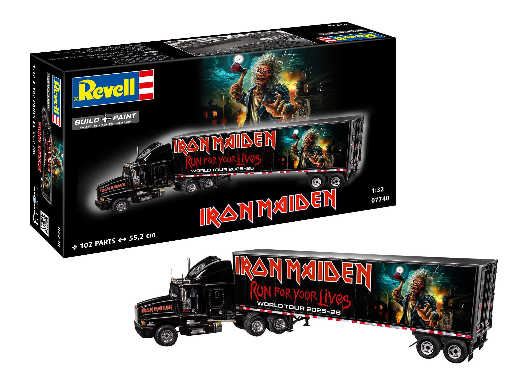 Maquette Revell 07740 Tour Truck "Iron Maiden" (50th Anniversary)