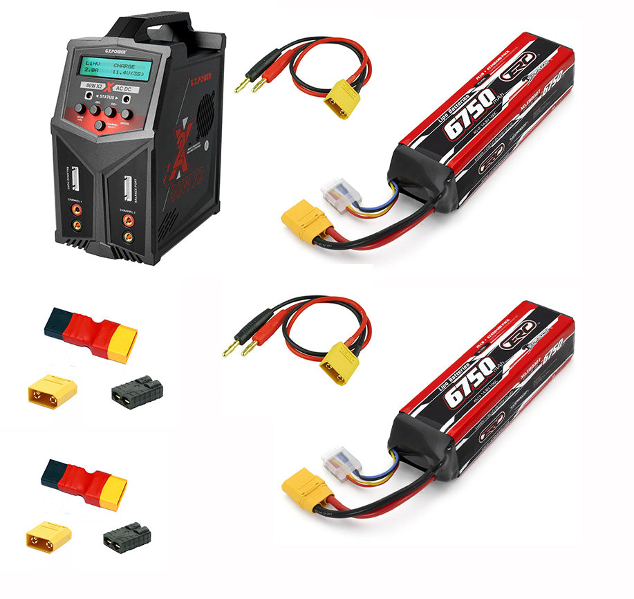 Combo Chargeur lipo pour Traxxas Xmaxx, XRT, Funco 2997