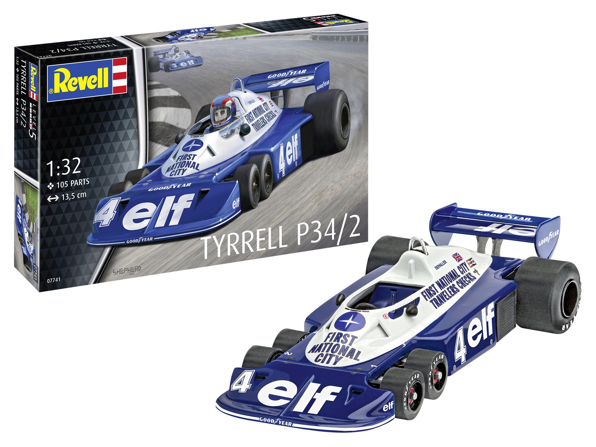 Maquette voiture Revell 07741 Tyrrell P34/2 6-Wheeler