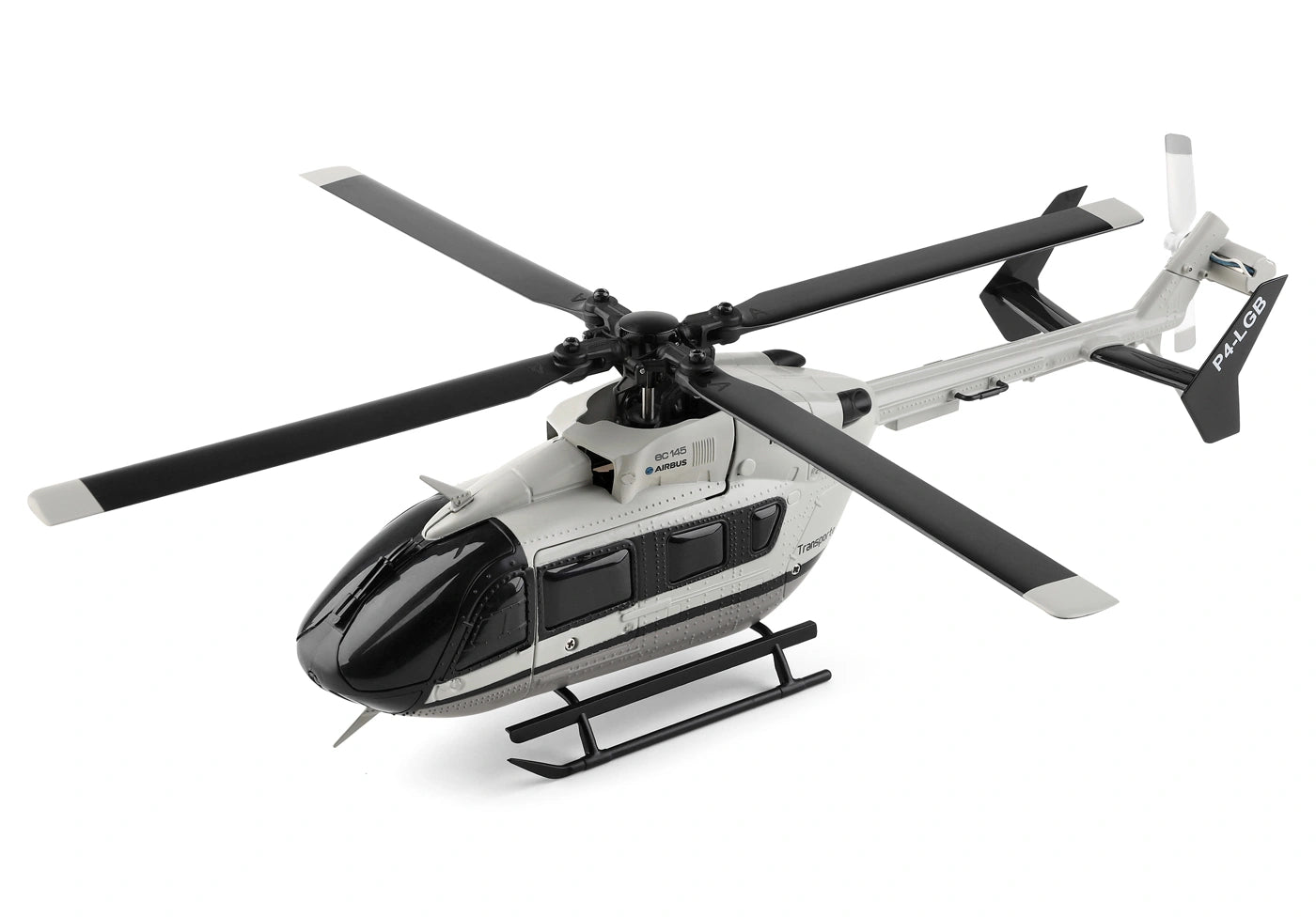 Hélicoptère RC Wltoys K160 EC-145 RTR 4 voies - Breizh Modélisme.