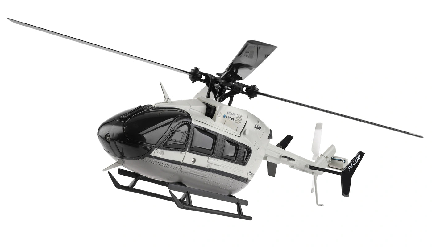 Hélicoptère RC Wltoys K160 EC-145 RTR 4 voies - Breizh Modélisme.