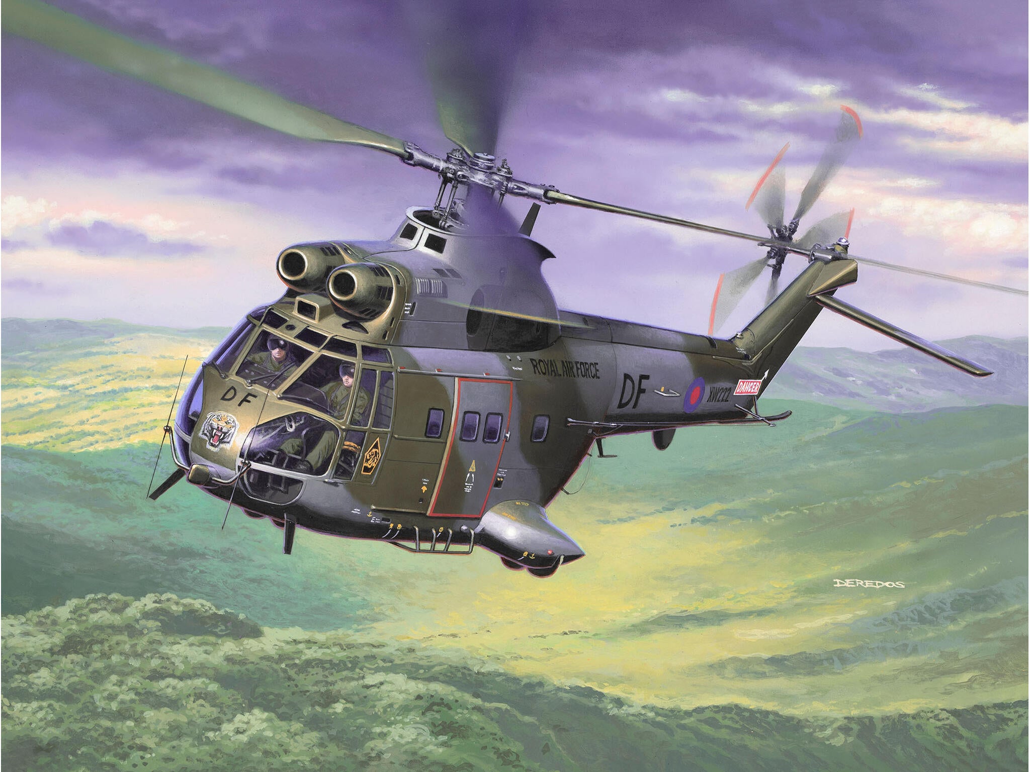 Maquette hélicoptère Revell 03746 Westland Puma HC.1