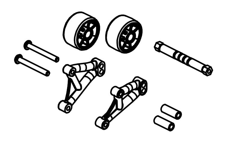 Set barre de wheeling - 1610146