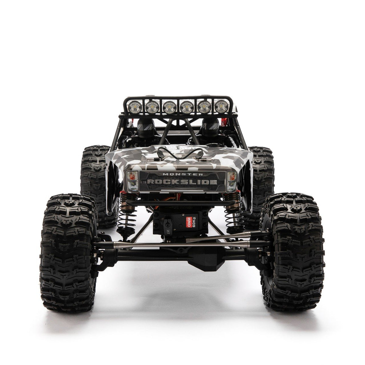 Crawler Yikong Rock Scale Slide 1/6 - YK4061 gris - Breizh Modélisme.