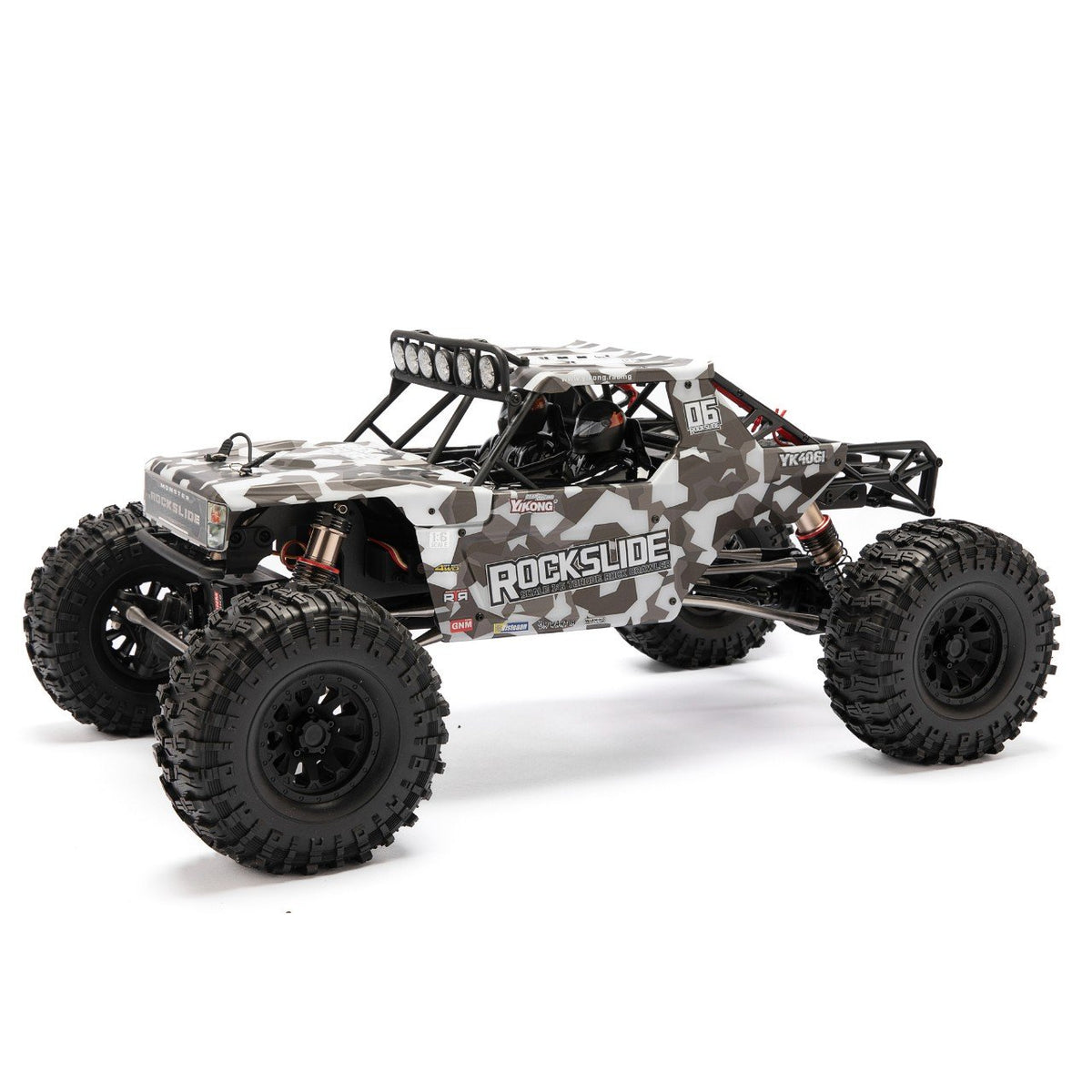 Crawler Yikong Rock Scale Slide 1/6 - YK4061 gris - Breizh Modélisme.
