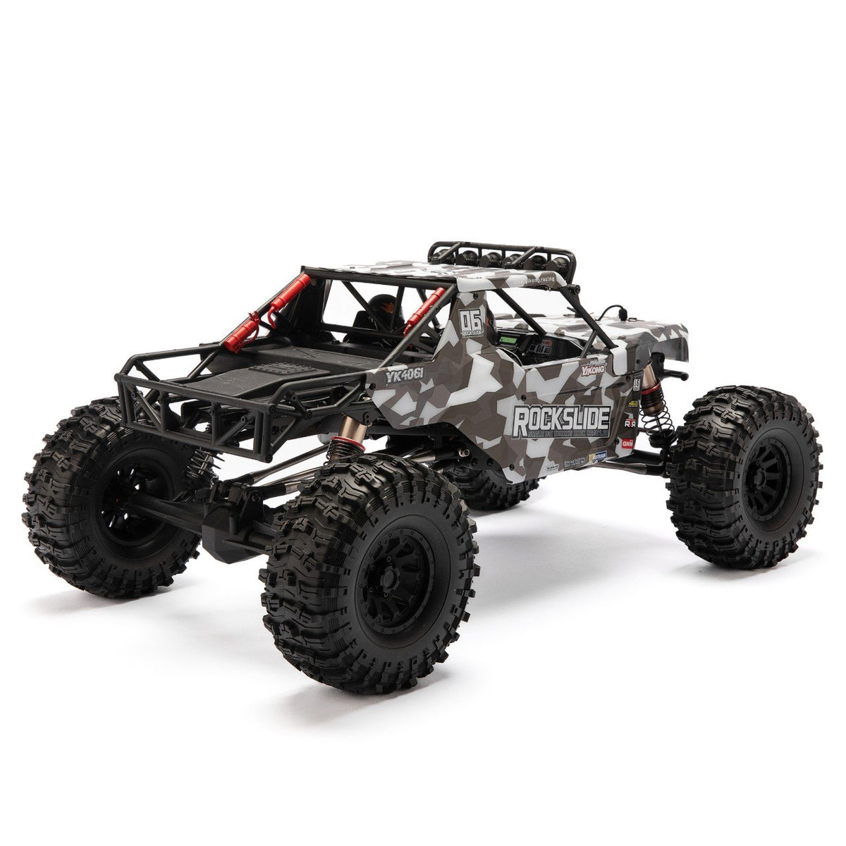 Crawler Yikong Rock Scale Slide 1/6 - YK4061 gris - Breizh Modélisme.