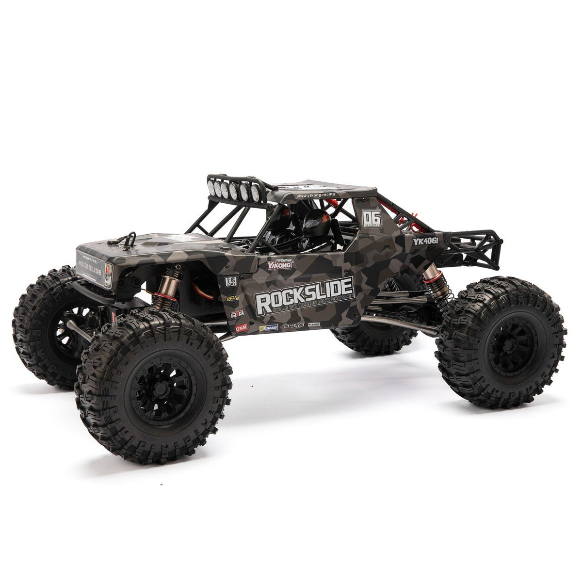 Crawler Yikong Rock Scale Slide 1/6 - YK4061 noir - Breizh Modélisme.