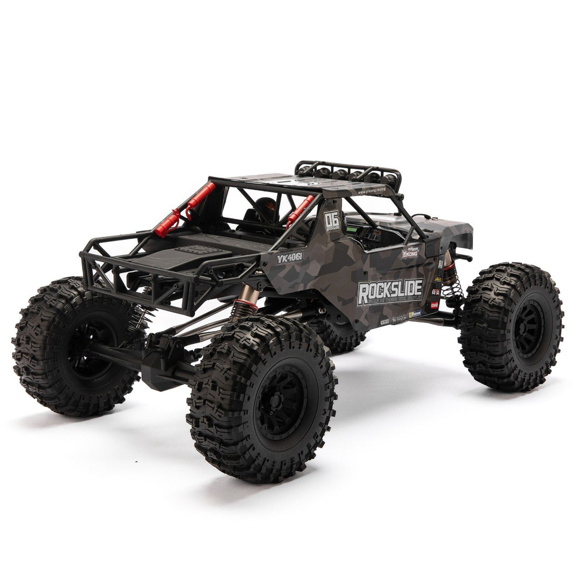 Crawler Yikong Rock Scale Slide 1/6 - YK4061 noir - Breizh Modélisme.