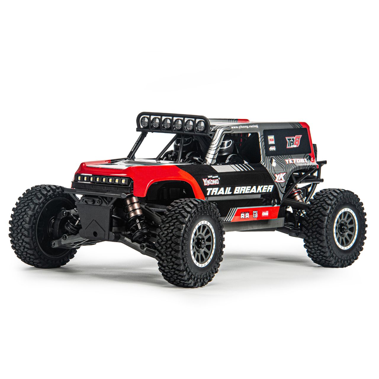 Yikong TB8 YK7081 Truck rouge 1/8