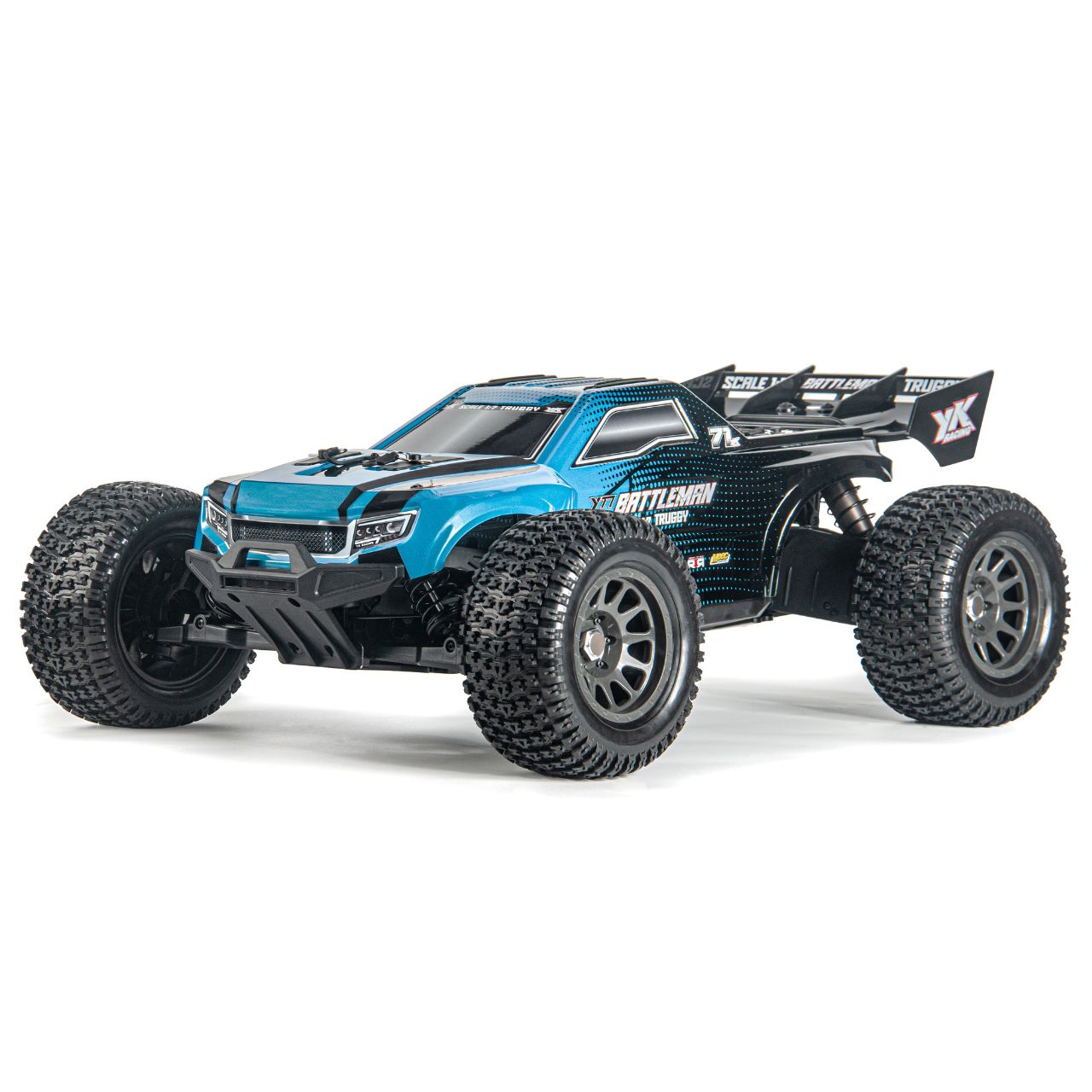 Yikong YT7 SE BATTLEMAN 1/7 Truggy 4WD Brushless bleu - Breizh Modélisme.
